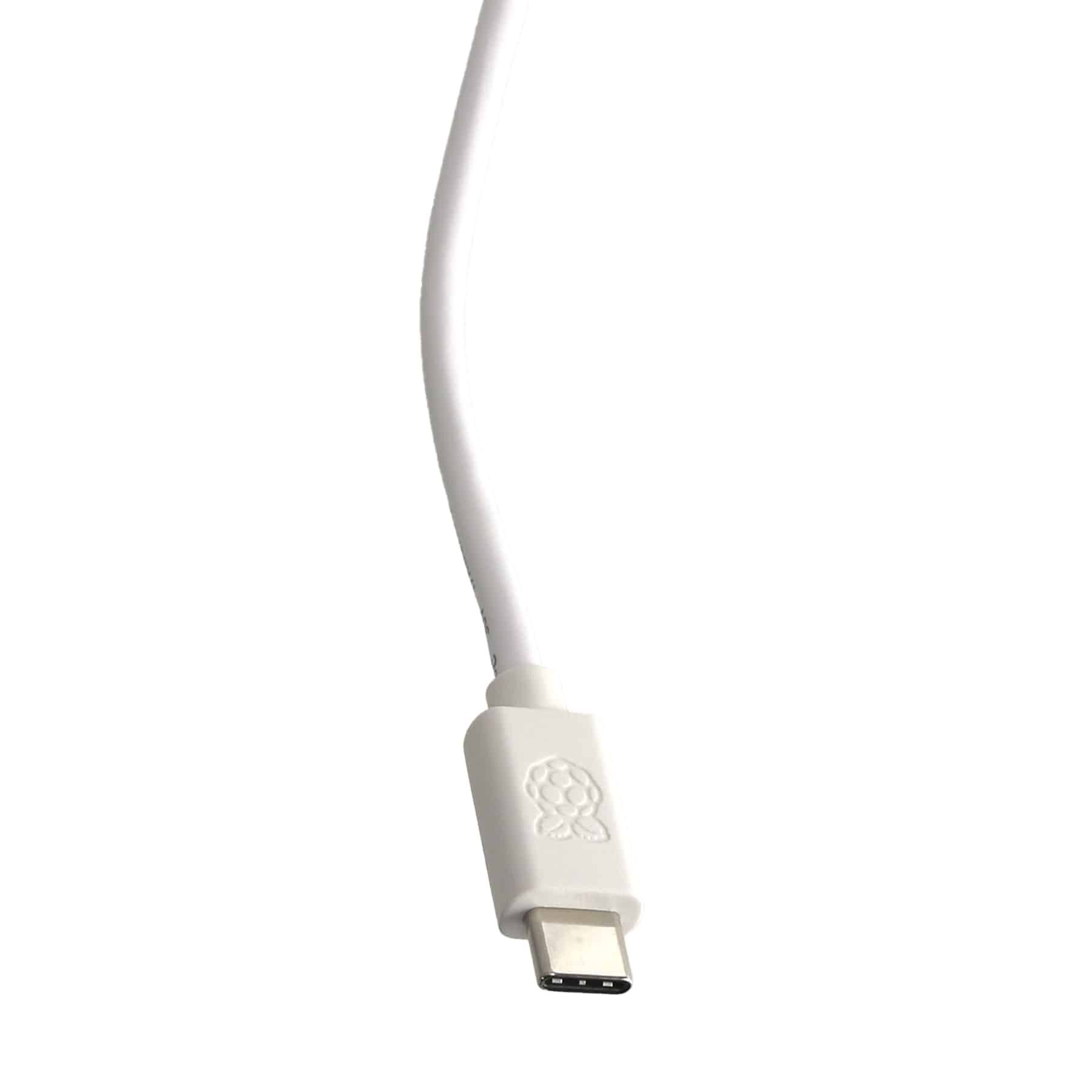 Raspberry Pi RASPBERRY PI Netzteil, USB-C, 27 W, weiß USB-Ladegerät