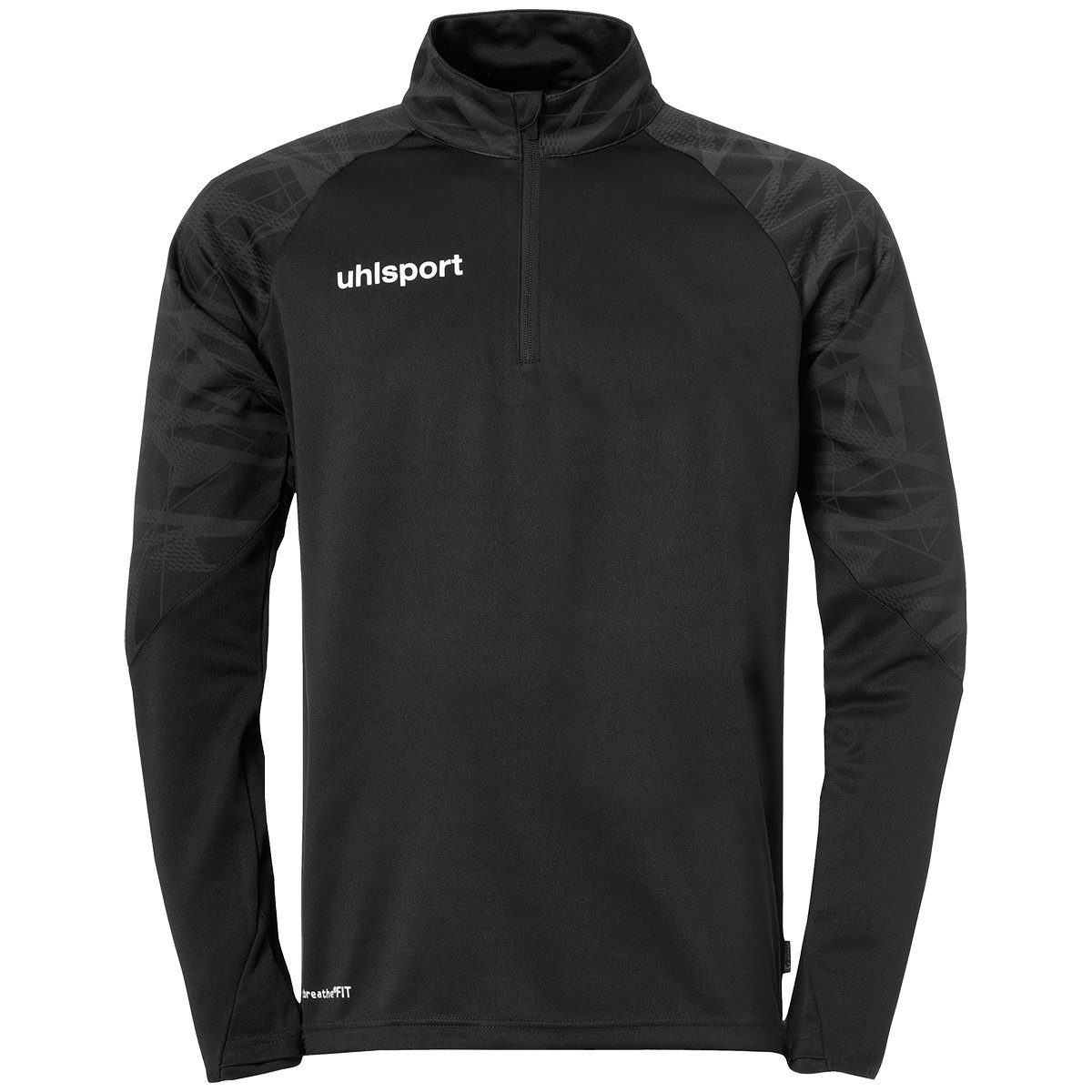 uhlsport Langarmshirt uhlsport Langarmshirt GOAL 25 1/4 ZIP TOP,  Hergestellt aus recyceltem Polyester ( "FOR THE PLANET")