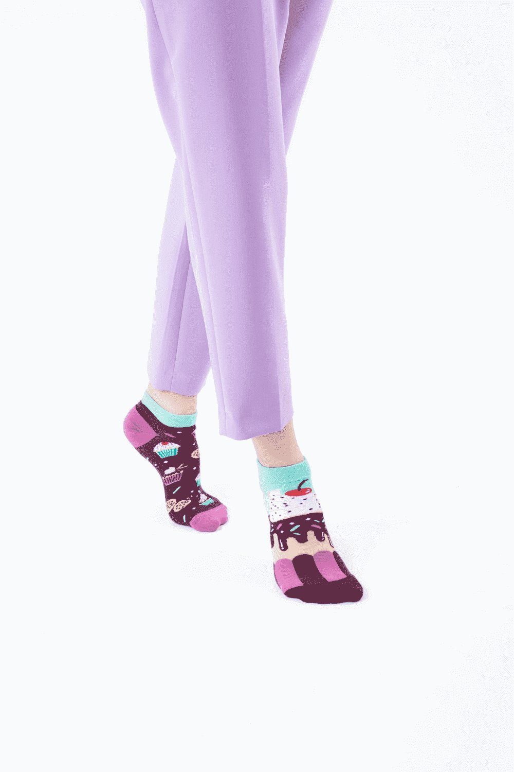 Many Mornings Sneakersocken Many Mornings Sneaker the Cupcake (1 Paar, 1-Pa günstig online kaufen