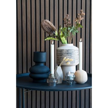 House Nordic Dekovase House Nordic Vase Schwarz Rund 15x22 cm