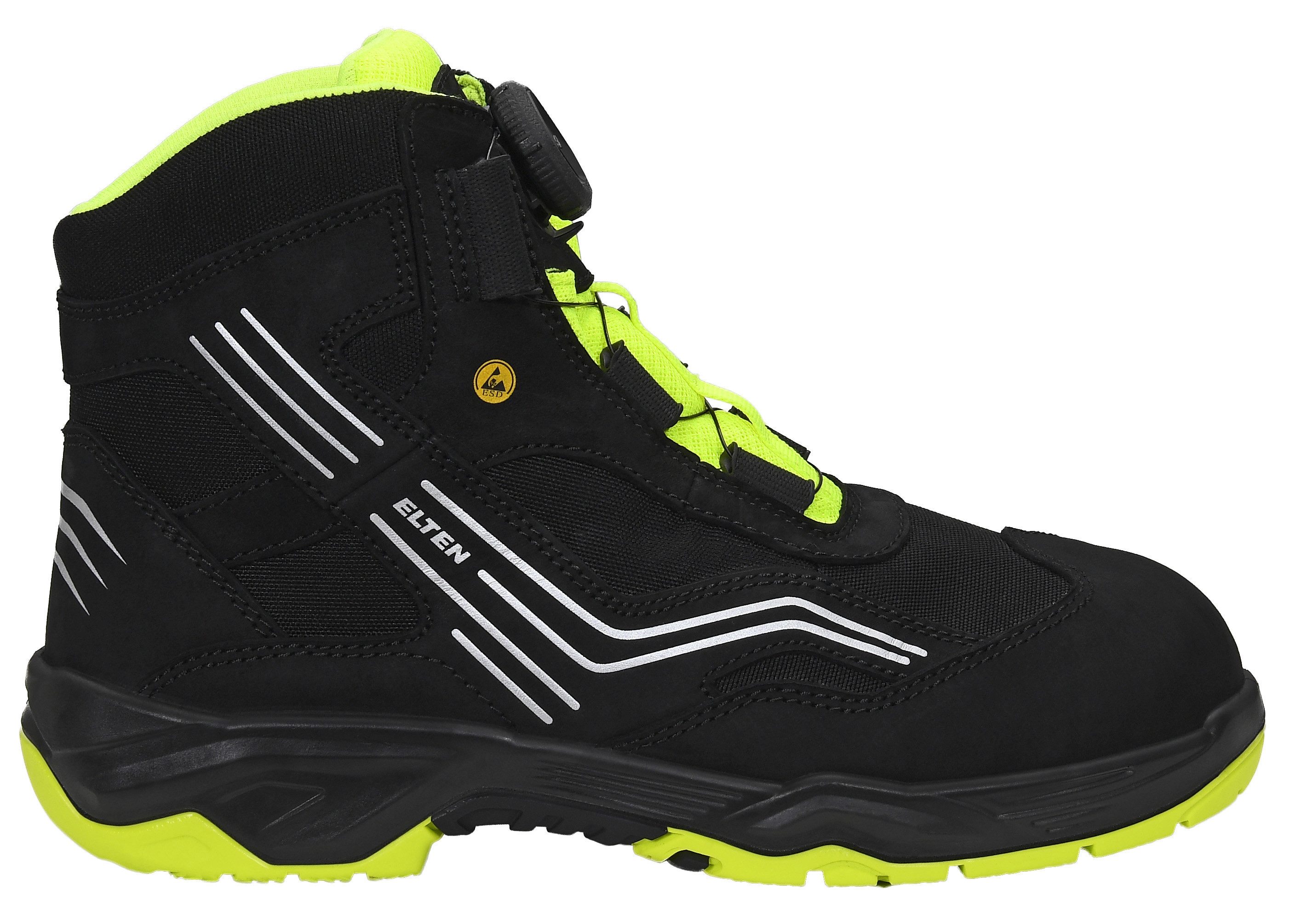ELTEN AMBITION BOA® Mid ESD S2 Sicherheitsstiefel (Schuhkarton, Paar)
