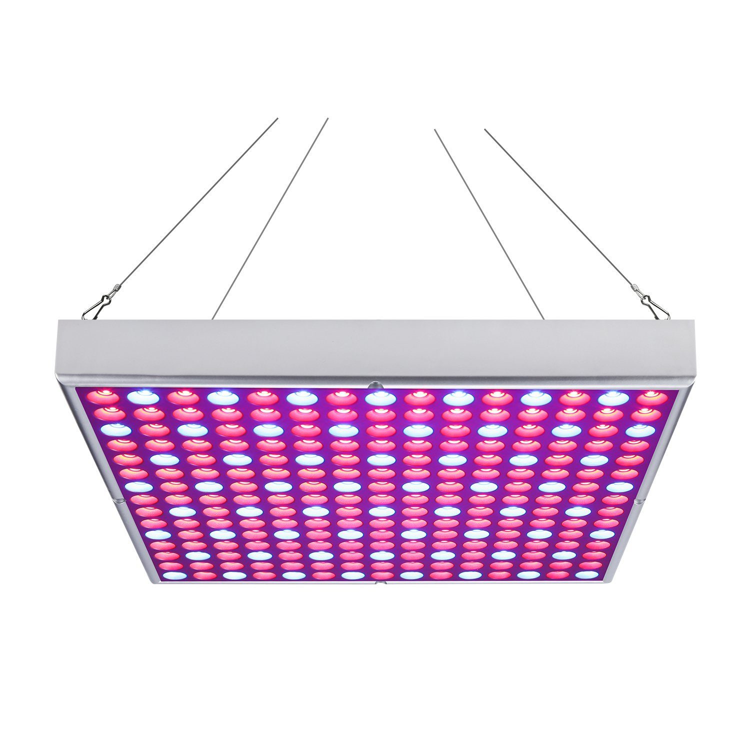 Gimisgu Pflanzenlampe LED Pflanzenlampe 15W Grow Lampe Vollspektrum 225 Rot & Blau, Veg Flower, Grow Tent und Greenhouse