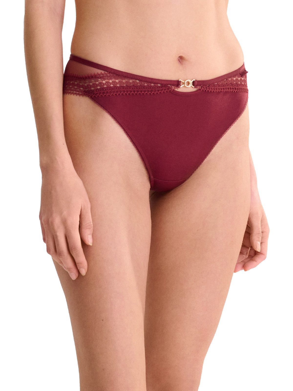 String Damen Italienischer Slip, High-Leg Adventure