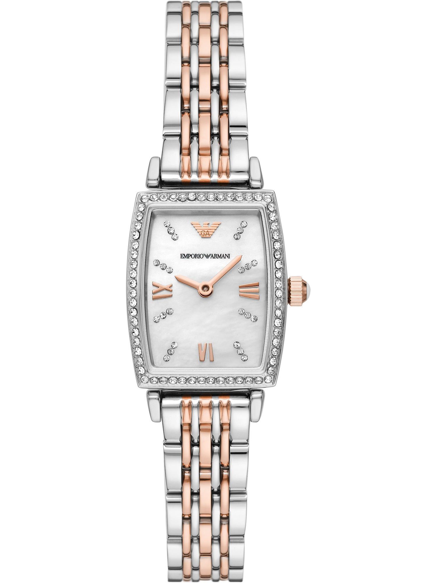 Quarzuhr Emporio Armani Damen-Uhren Analog Quarz