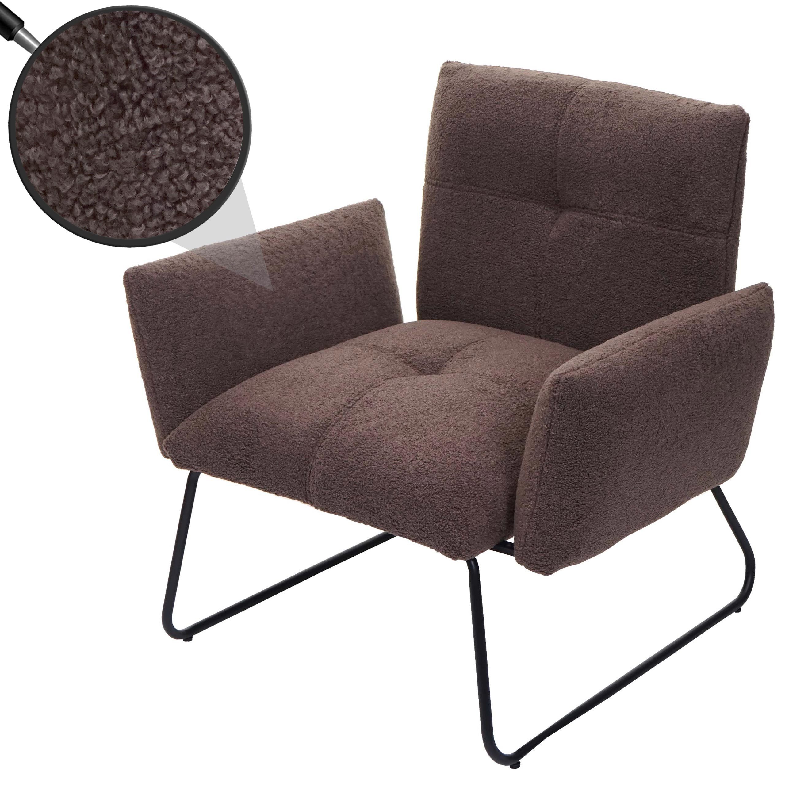 MCW Loungesessel MCW-K34, Extra breite Sitzfläche, Moderner Lounge-Stil