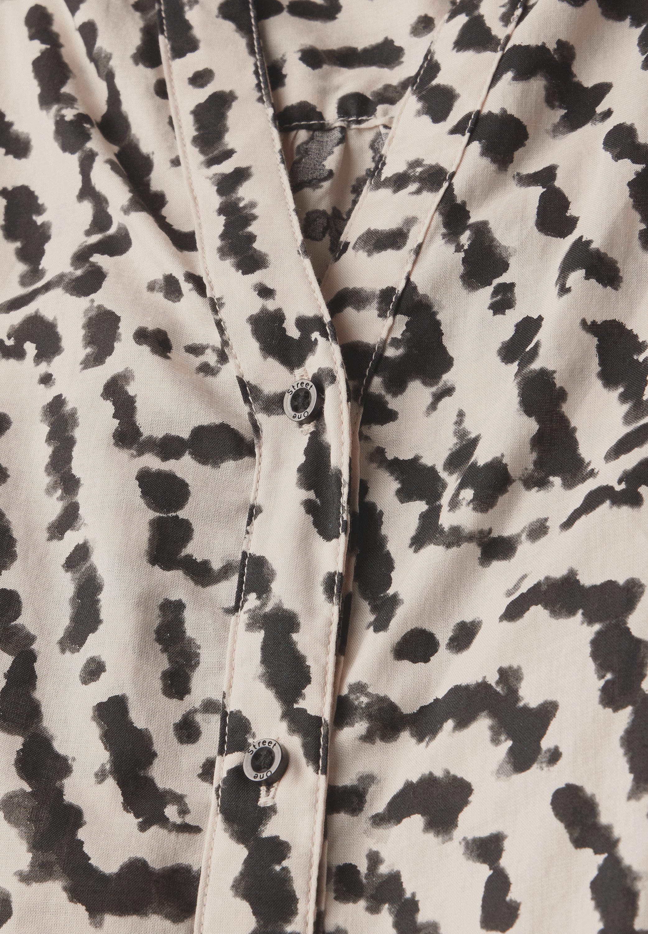 STREET ONE Hemdbluse mit 3/4 Ärmeln