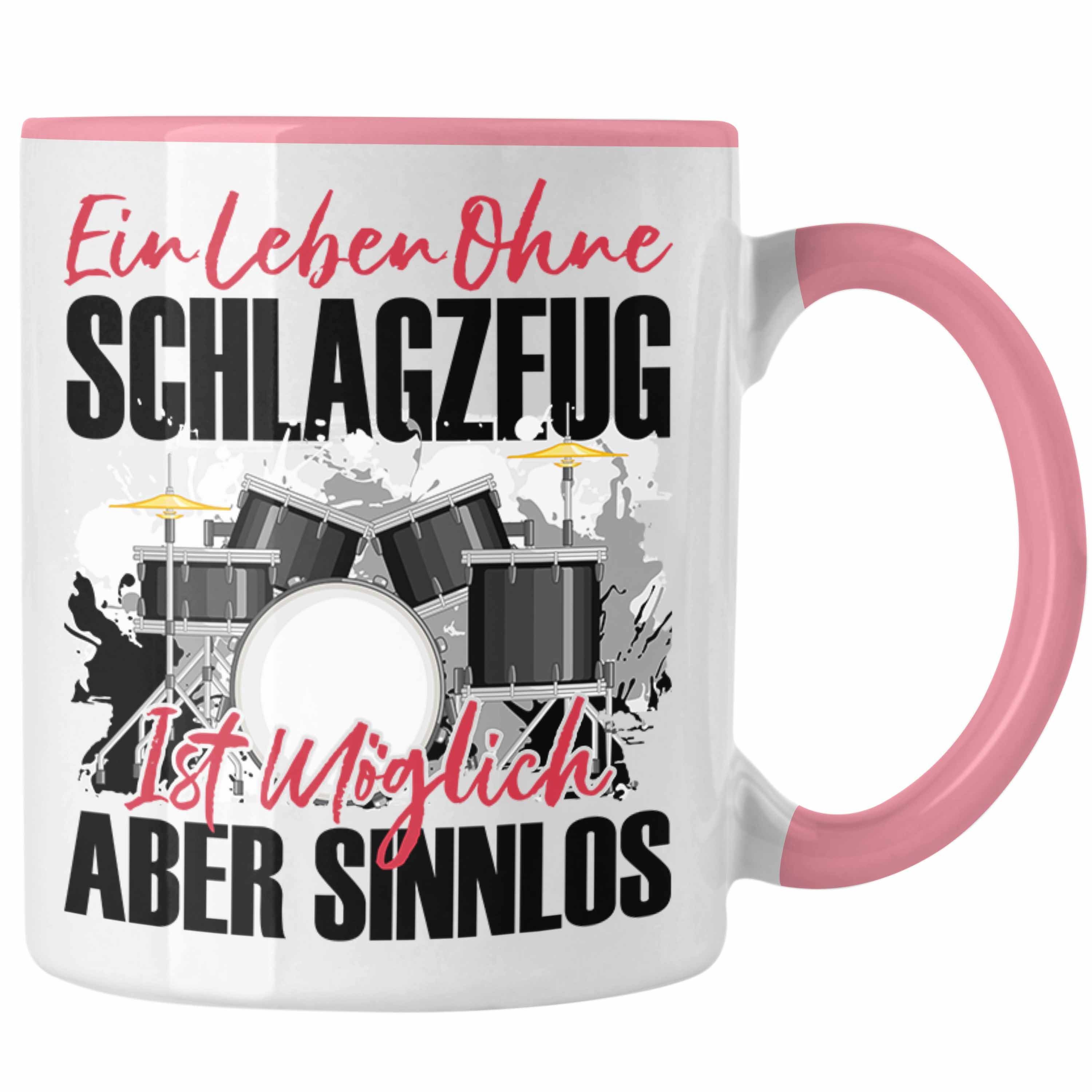 Trendation Tasse Trendation Schlagzeug Tasse Geschenk Spruch