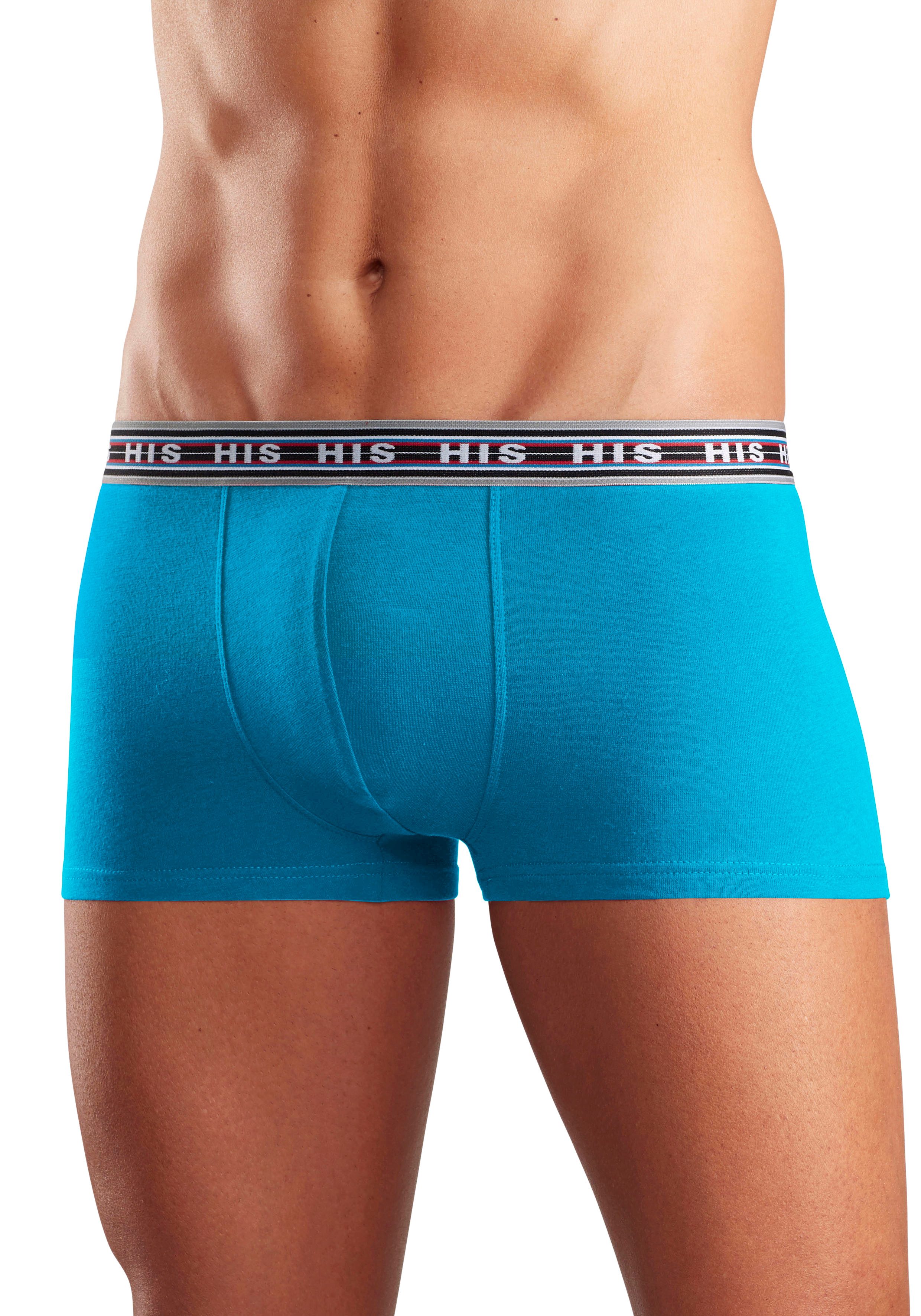 H.I.S Hipster (Packung, 5-St) knapp sitzende Boxershorts aus Baumwoll-Stretch