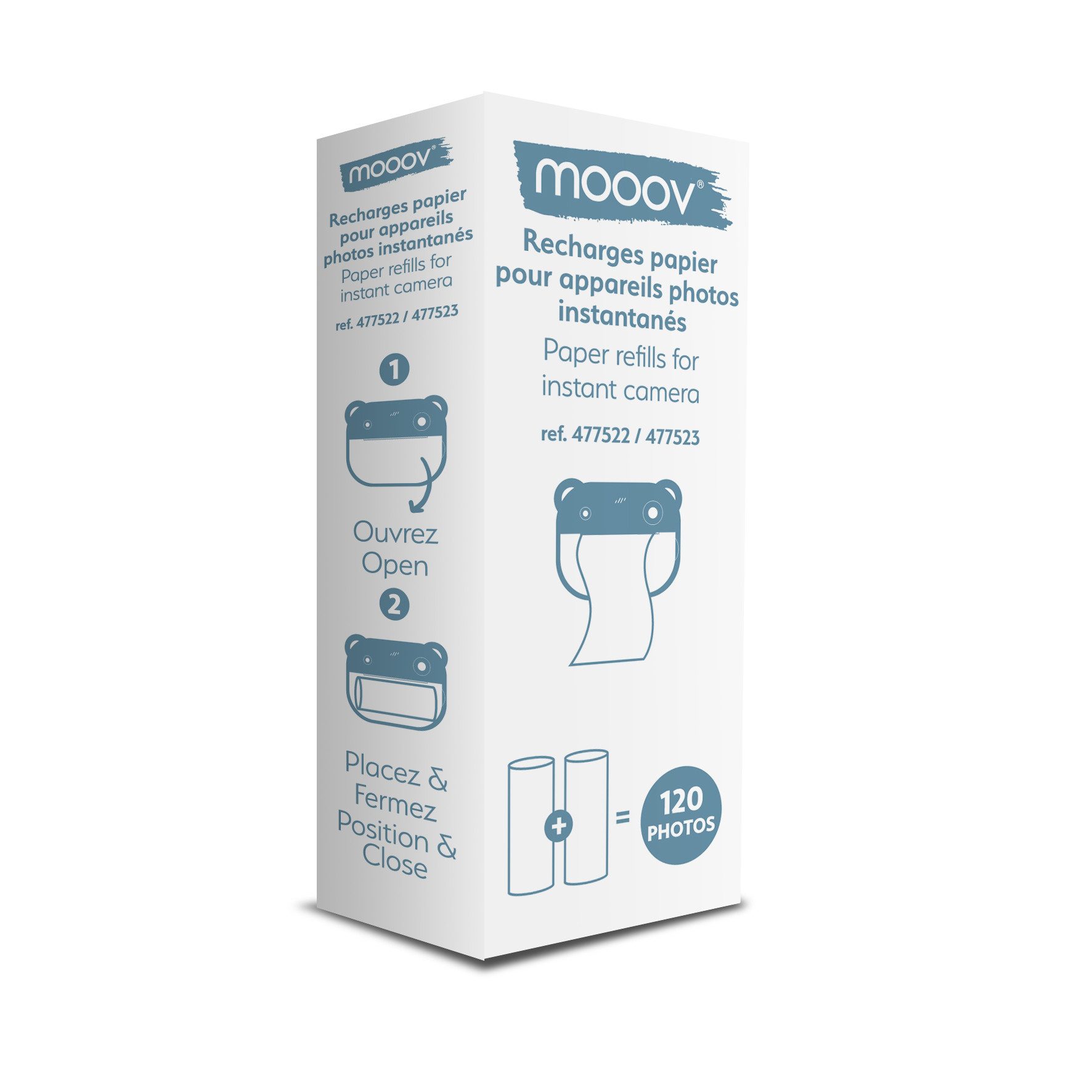 BigBen Sofortbildfilm Paper rolls [2 x 60 Bilder] - mooov