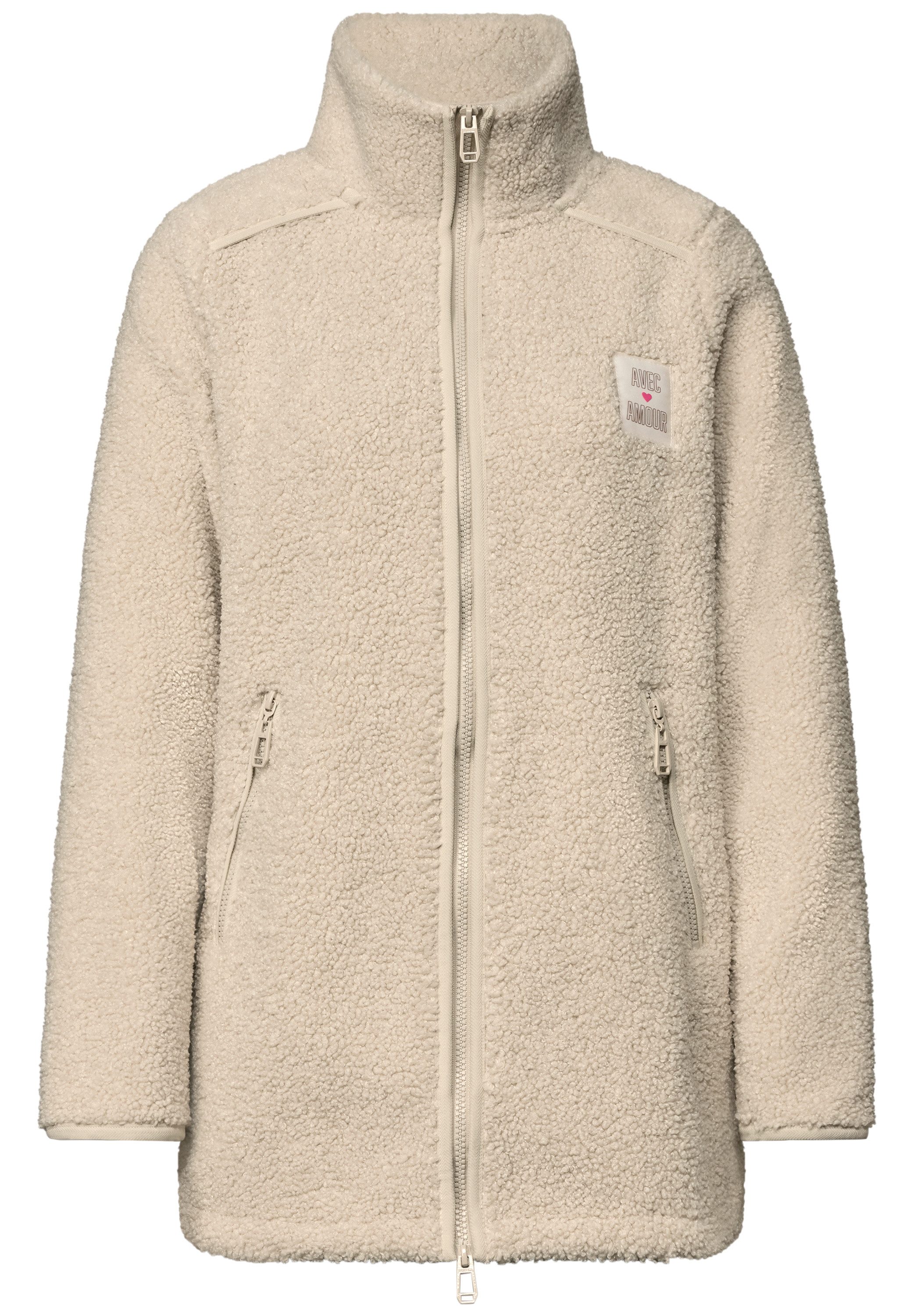 STREET ONE Fellimitatjacke mit Stehkragen – Bild 4 von 5