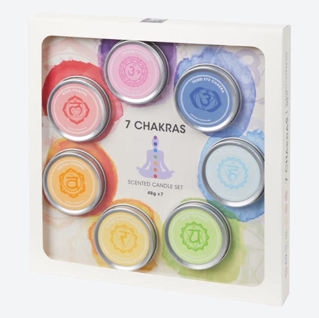Spectrum Duftkerze Chakra Kerzen Geschenkset 7 günstig online kaufen