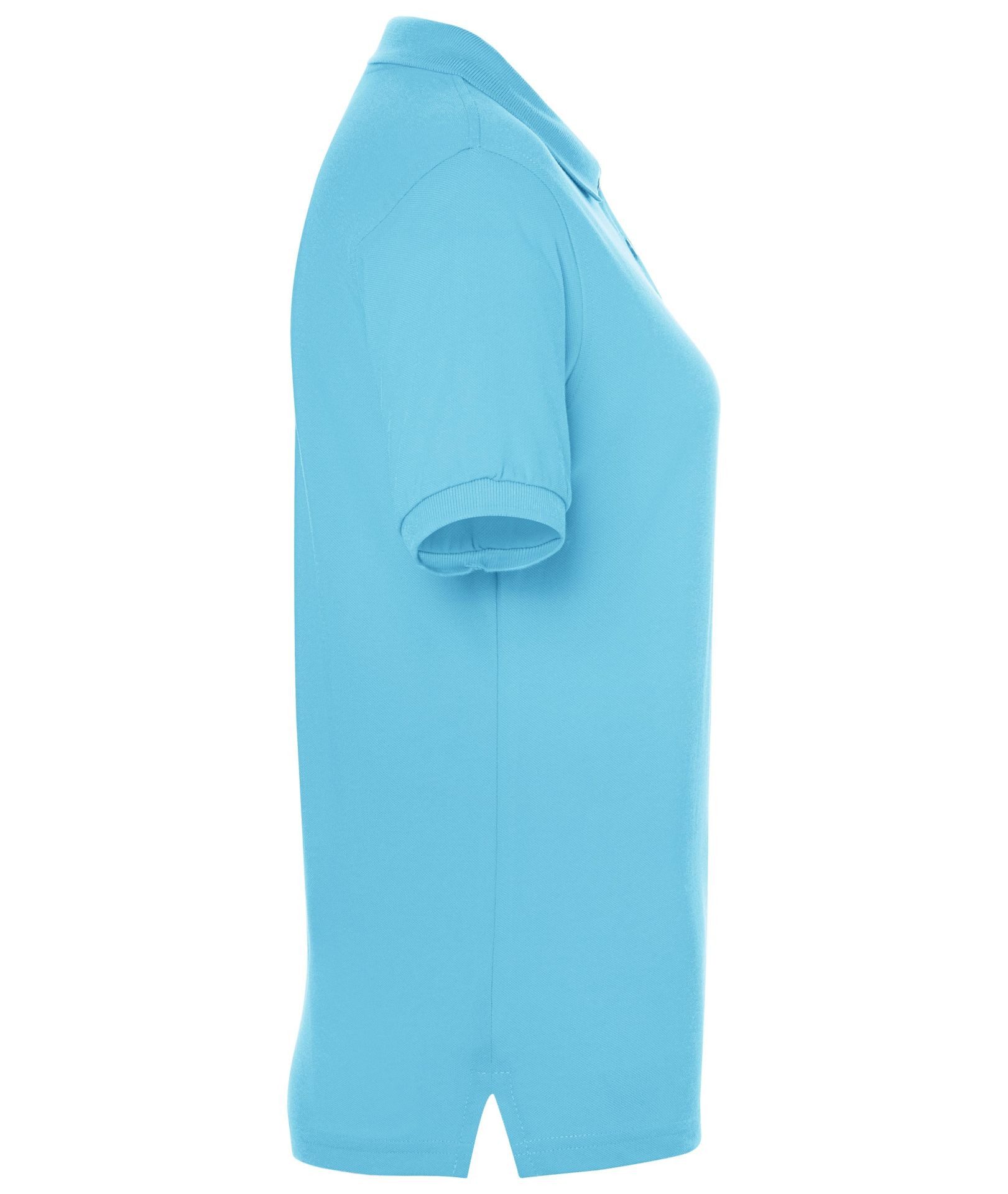 James & Nicholson Poloshirt Doppelpack Feines Damen Piqué-Poloshirt mit gestrickten Bündchen JN071 (Doppelpack, 2er-Pack) Sportlicher Schnitt mit Seitenschlitze – Bild 4 von 5