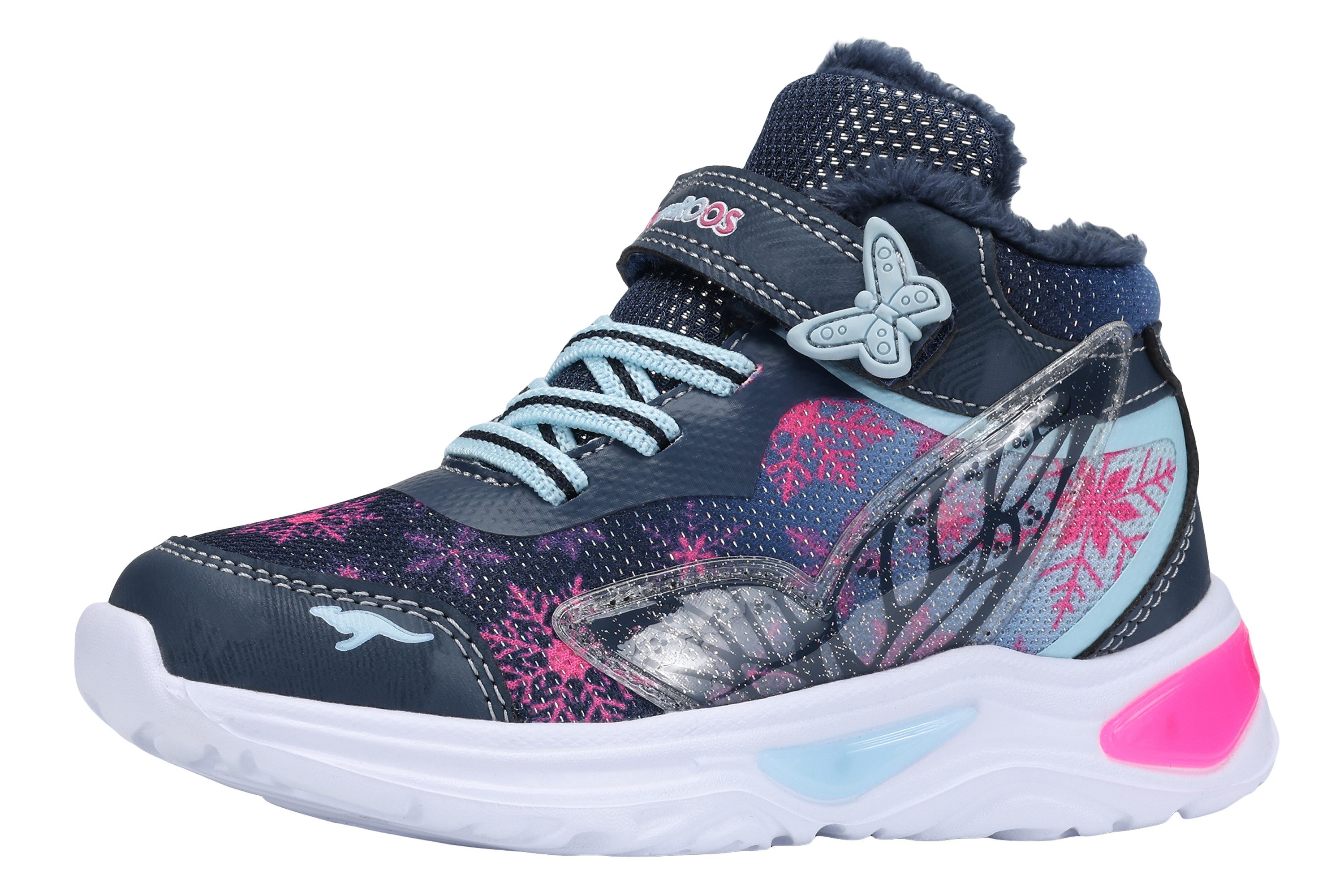 KangaROOS K-SLG ADONIS MID EV Sneaker Blinkschuh mit Warmfutter