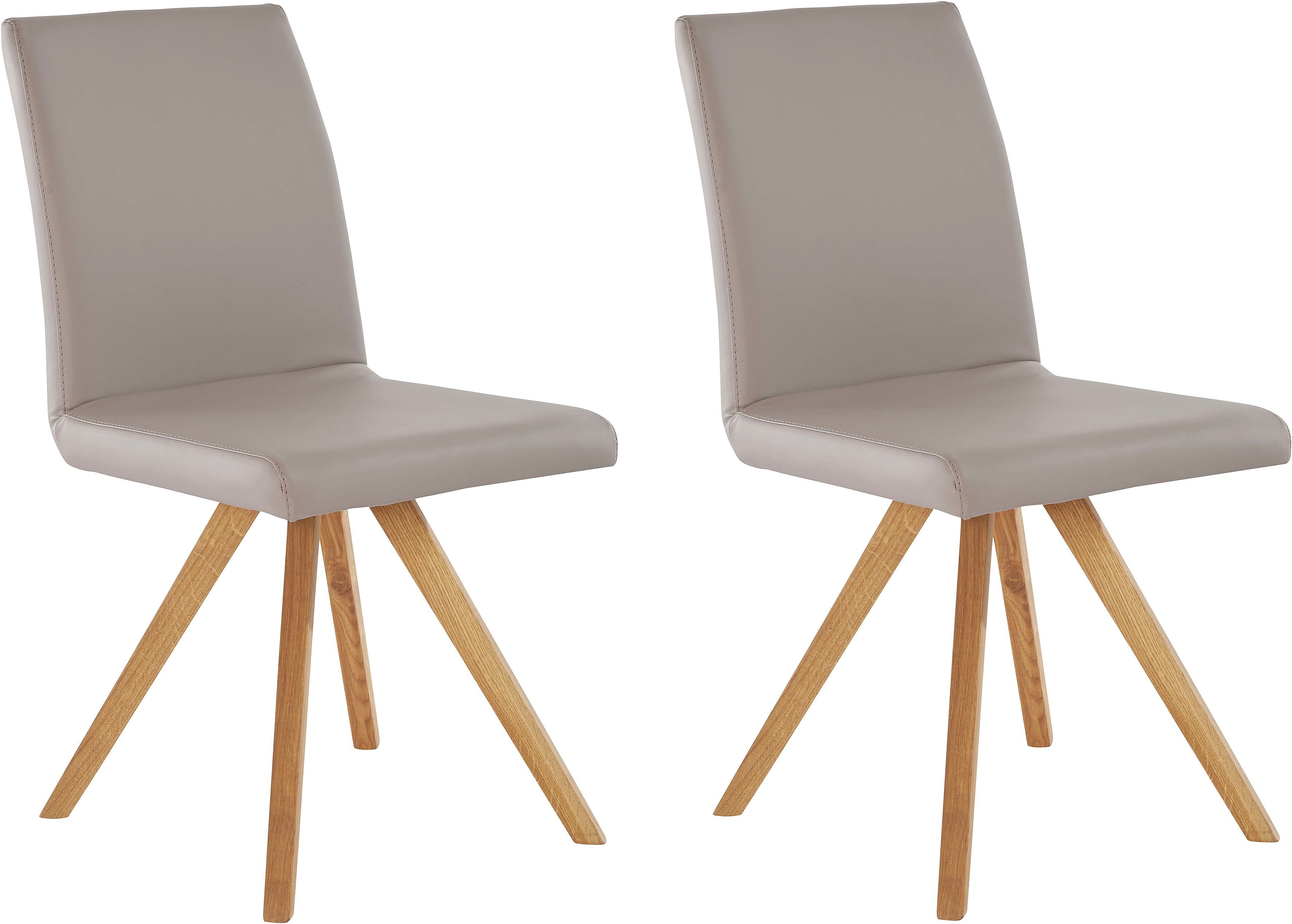 Home affaire Schalenstuhl "Rio" (Set) 2 Stk. Kunstleder Bezug in Kunstleder günstig online kaufen