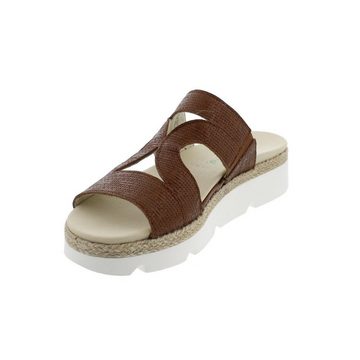 Waldläufer H-Sissy Pantolette, Janeiro- Leder, cognac, Weite H, 770501-160-082 Pantolette