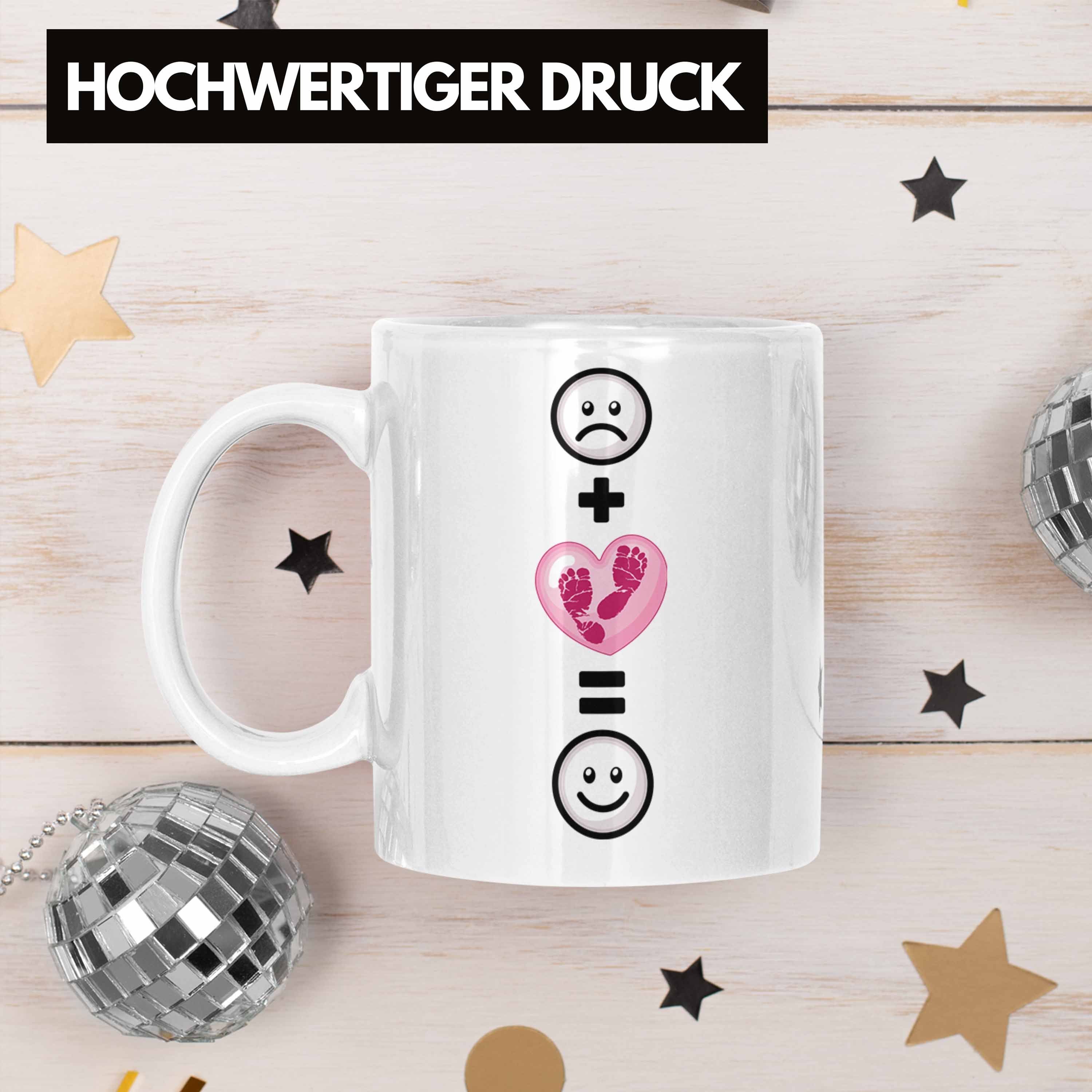 Trendation Tasse Baby Frauen Lusti Geschenk Kinder Weiss Schwangere Tasse Schwangerschaft für