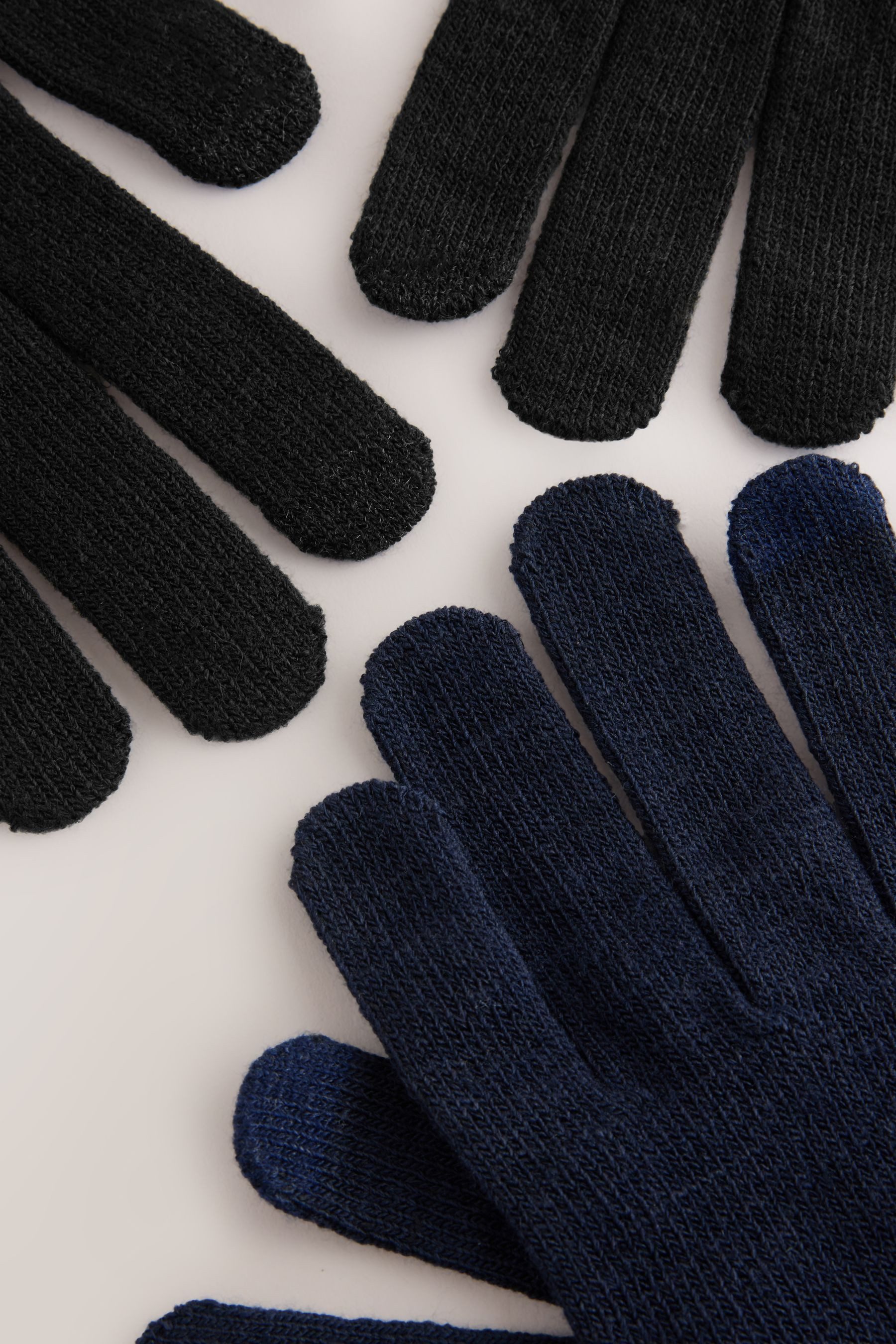 Next Strickhandschuhe 2er-Pack Touchscreen-Handschuhe (2-St)