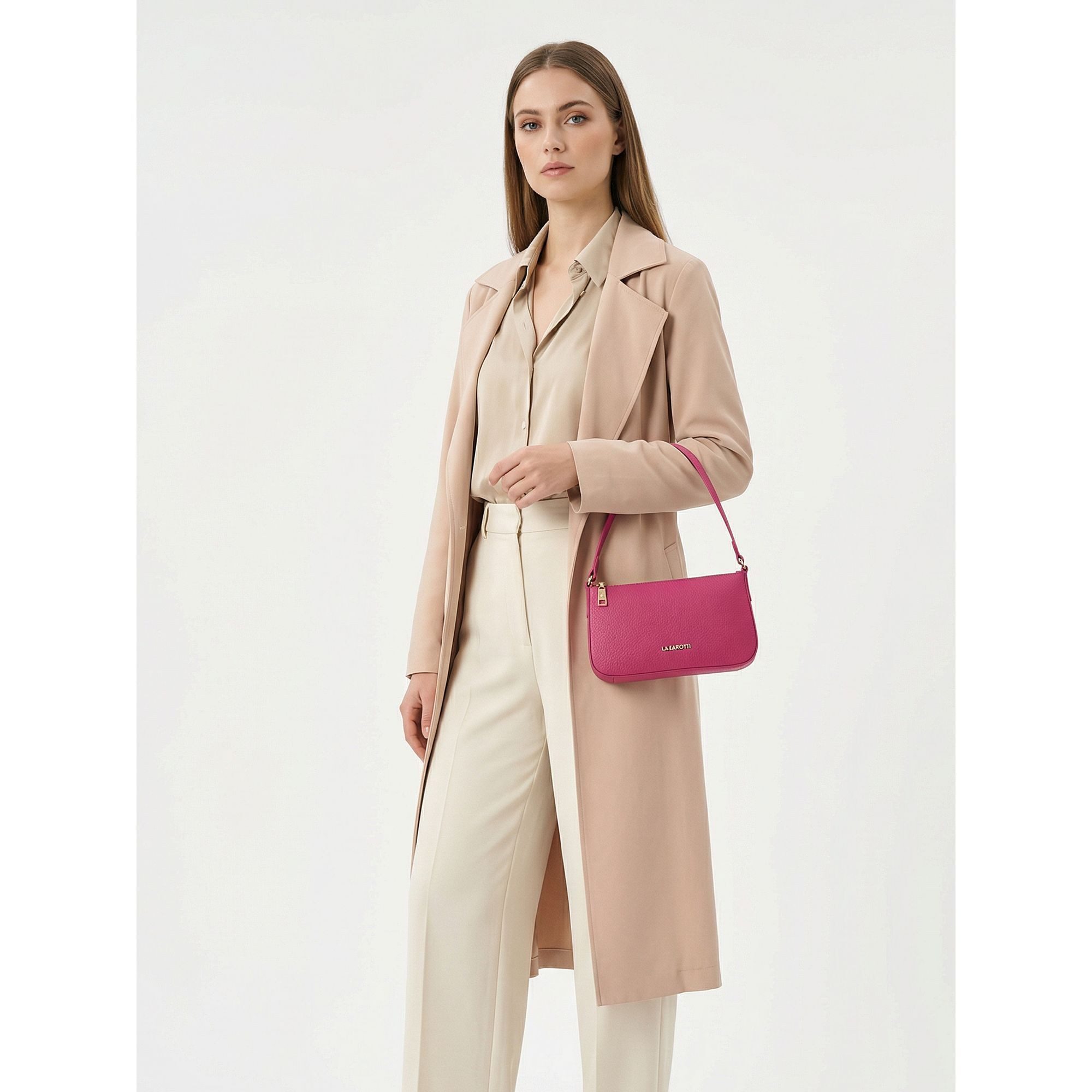 Lazarotti Schultertasche Bologna Leather, Leder
