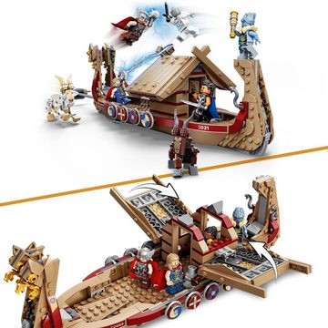 LEGO® Konstruktionsspielsteine Das Ziegenboot (76208), LEGO® Marvel, (564 St)