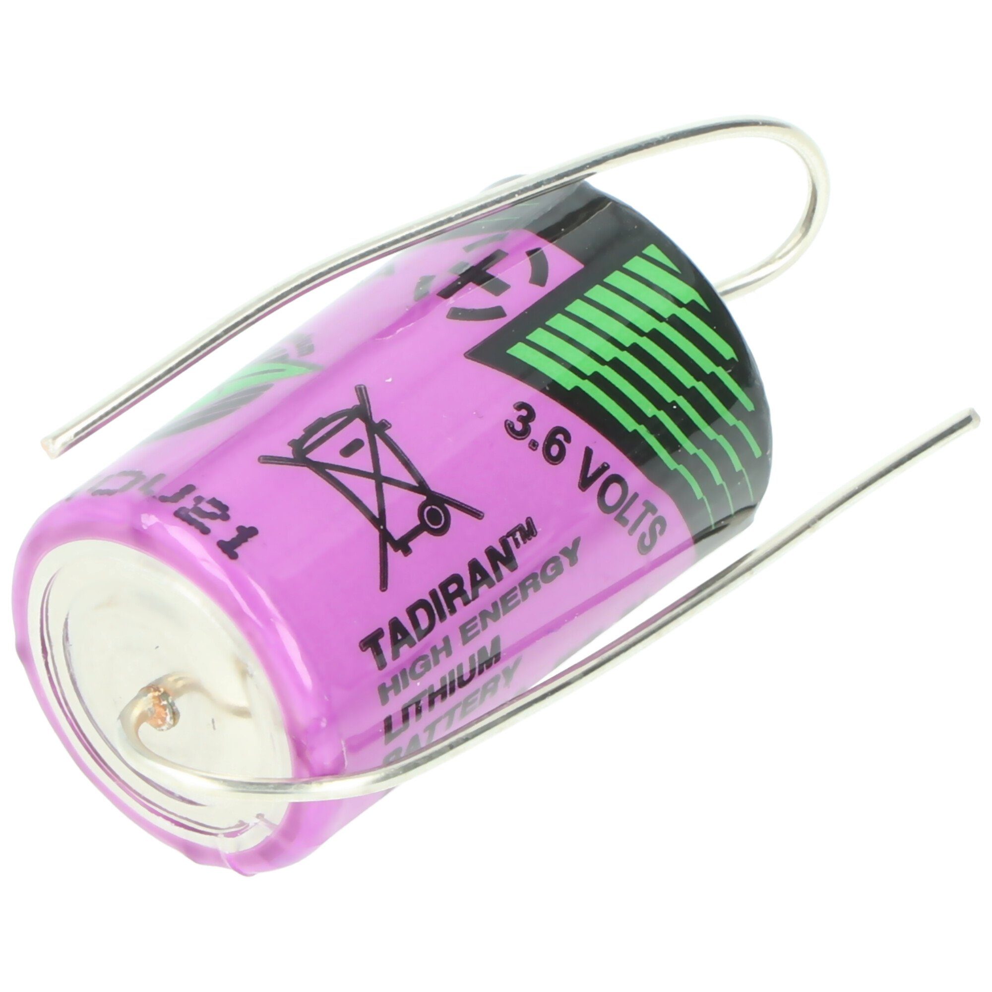 Tadiran LTC SL-550/P, Herst.Nr: 1110550300 mit axialem Drahtanschluss Batterie
