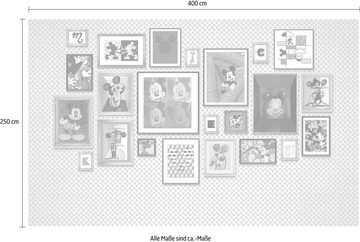 Komar Vliestapete Mickey Art Collection, (1 St), 400x250 cm (Breite x Höhe), Vliestapete, 100 cm Bahnbreite