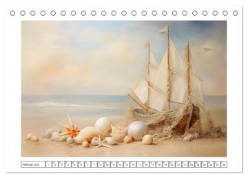CALVENDO Wandkalender Meeresträume (Tischkalender 2025 DIN A5 quer), CALVENDO Monatskalender