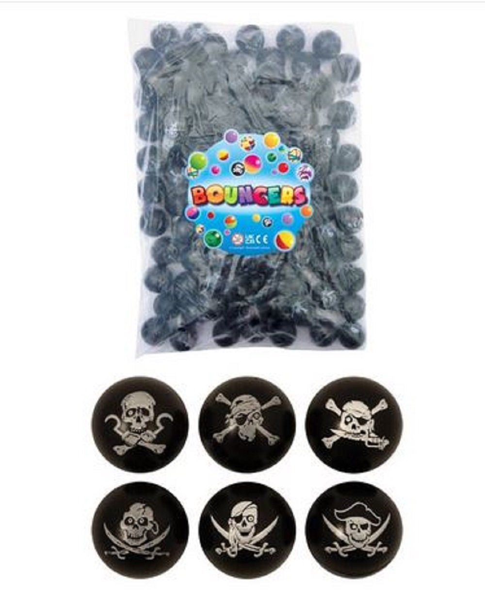 JOYIN 72 Flummi-Bälle Leuchtend - Halloween Gummibälle 32mm Für Party & Süßes Oder Saures