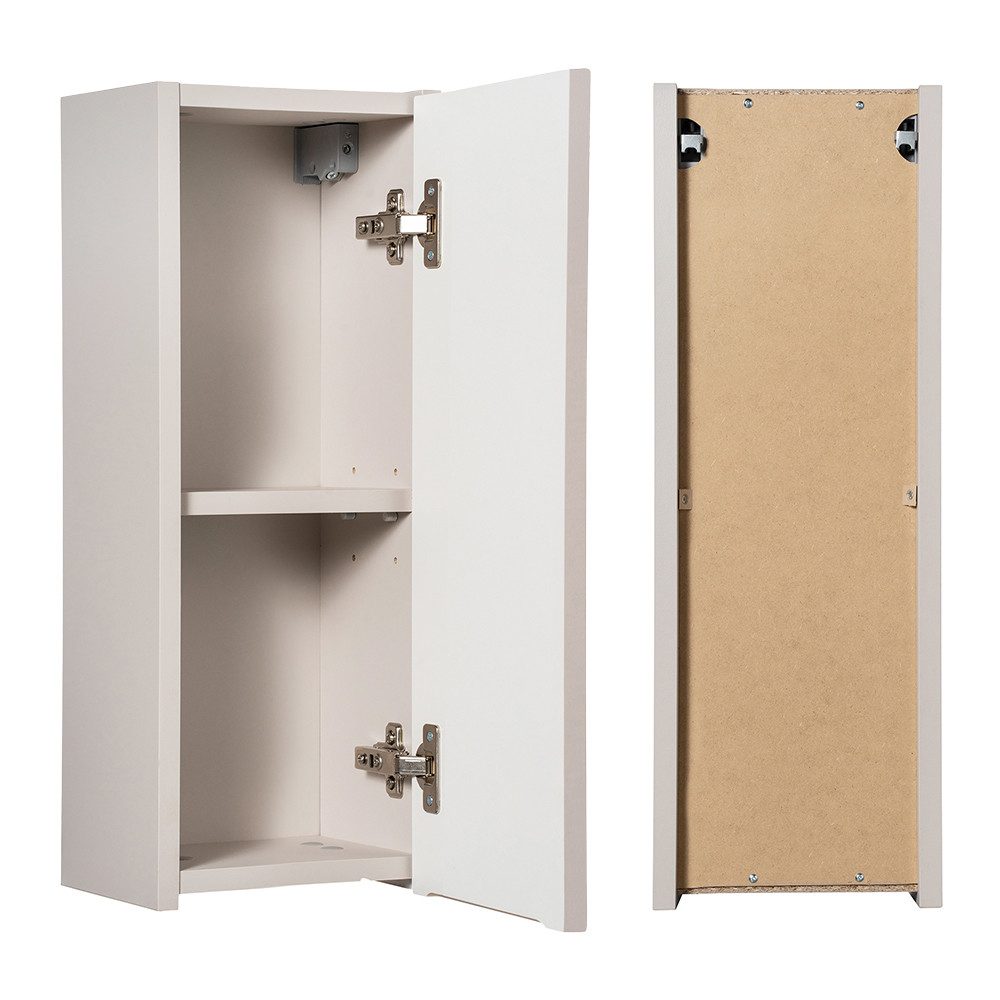 Lomadox Hängeschrank NEWPORT-56-CASHMERE Wandschrank Badschrank, kaschmir, günstig online kaufen