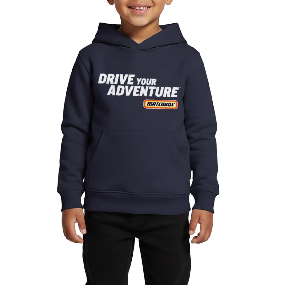 Hoodie Matchbox™ Logo Drive Your Adventure Kinder Premium Hoodie