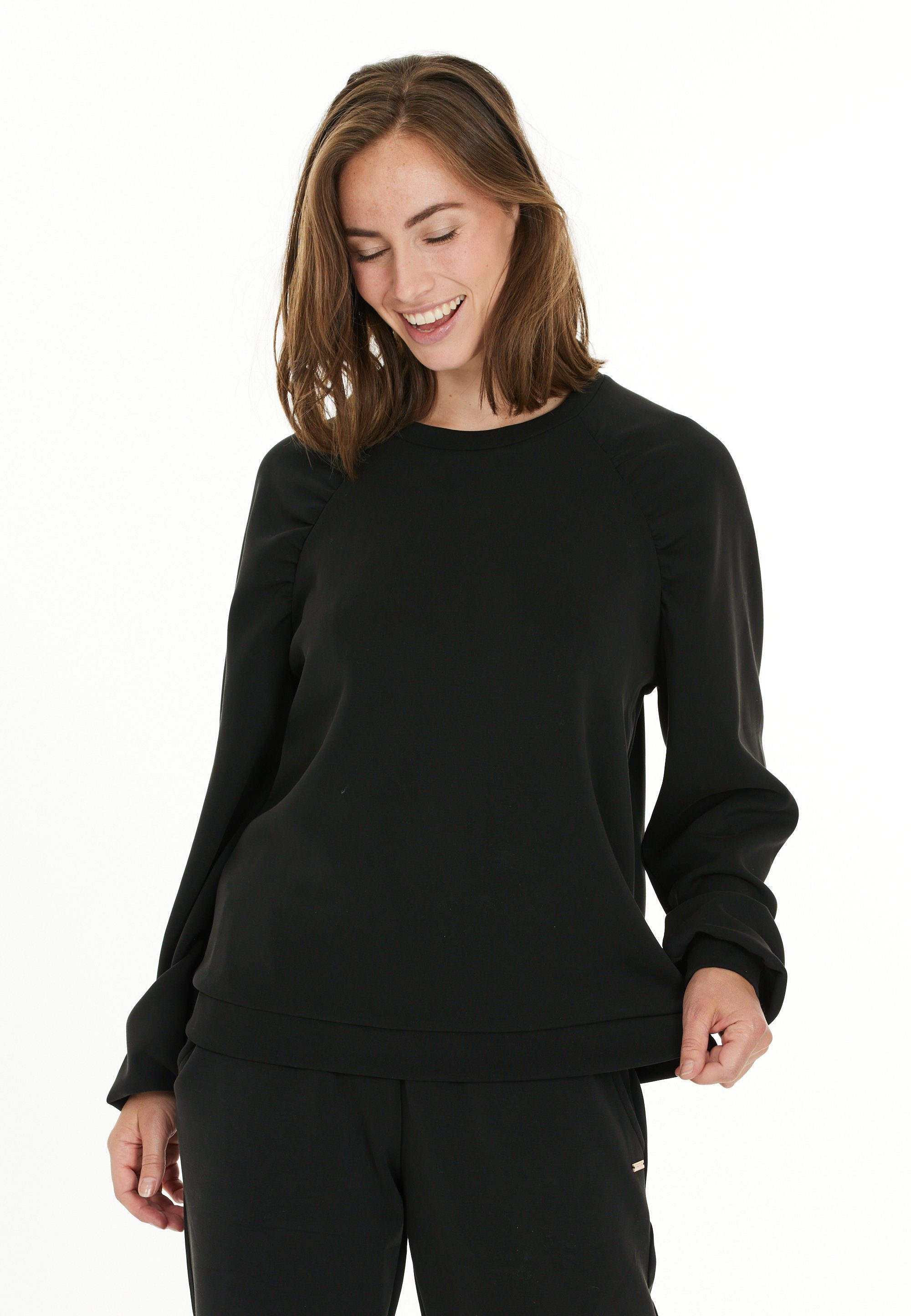 ATHLECIA Sweatshirt Jillnana in schlichtem Design schwarz