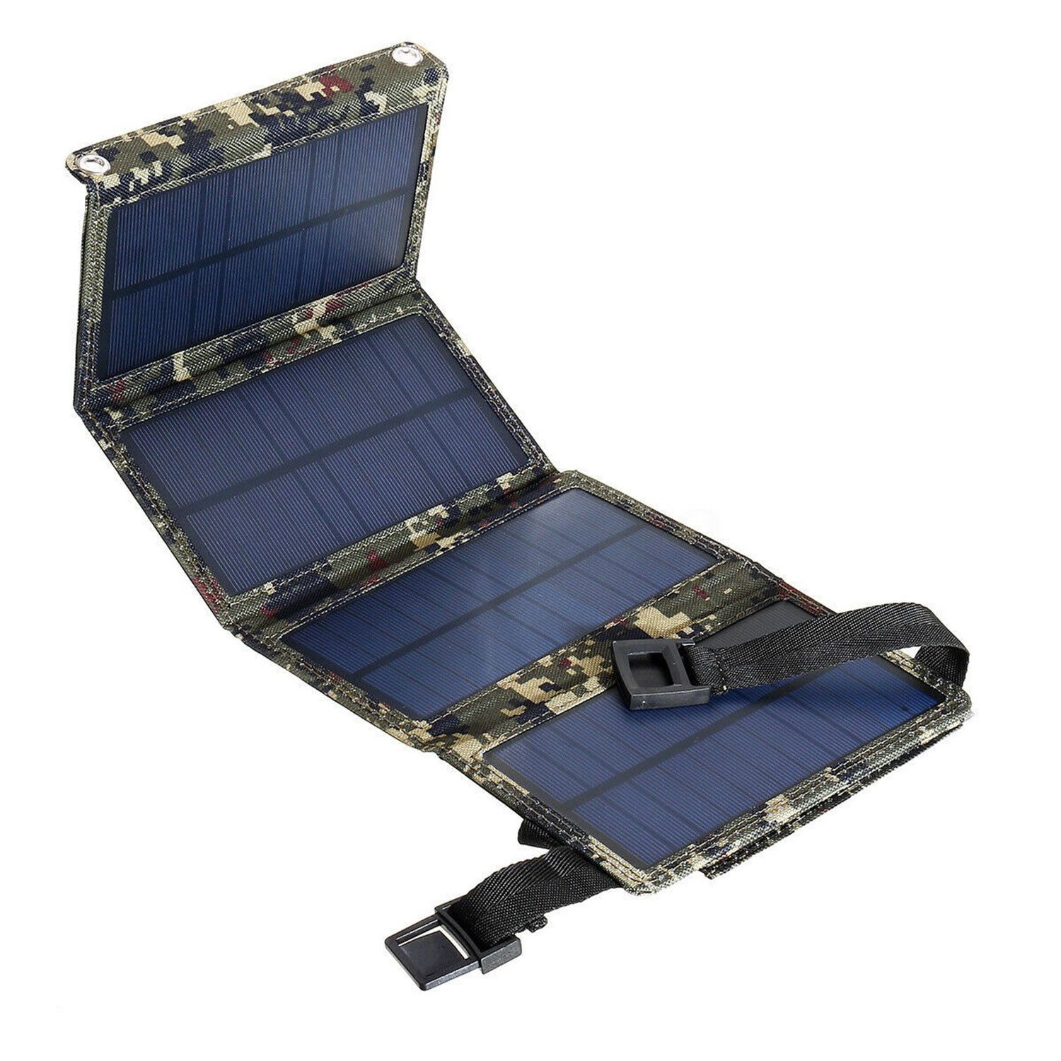 Solar Ladegerät 20W Faltbares USB- Solarpanel-Ladegerät Solarladegerät