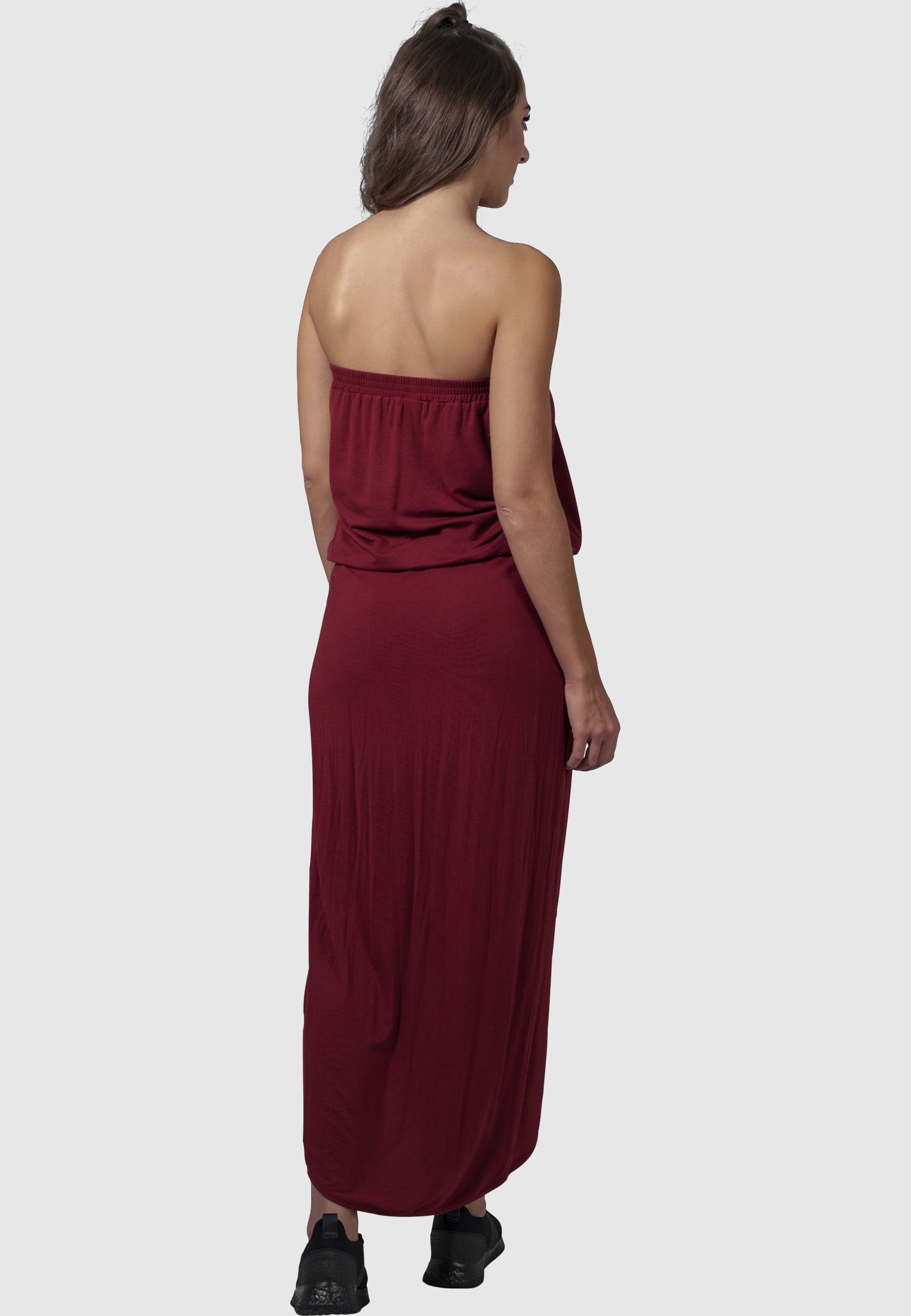 URBAN CLASSICS Shirtkleid Urban Classics Damen Ladies Viscose Bandeau Dress (1-tlg)