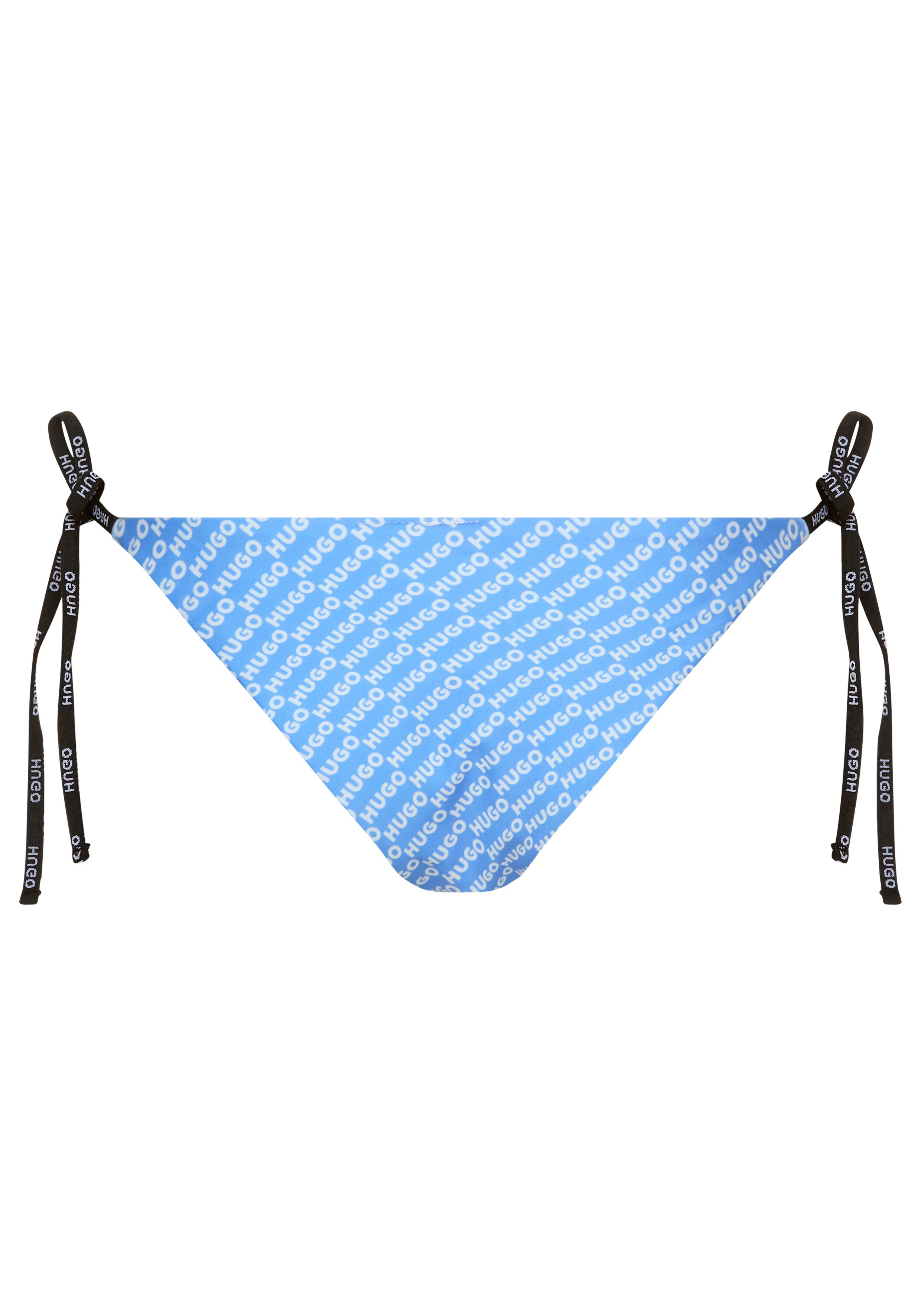 HUGO Bikini-Hose PURE SIDE TIE Stretch-Gewebe, Allover Print günstig online kaufen