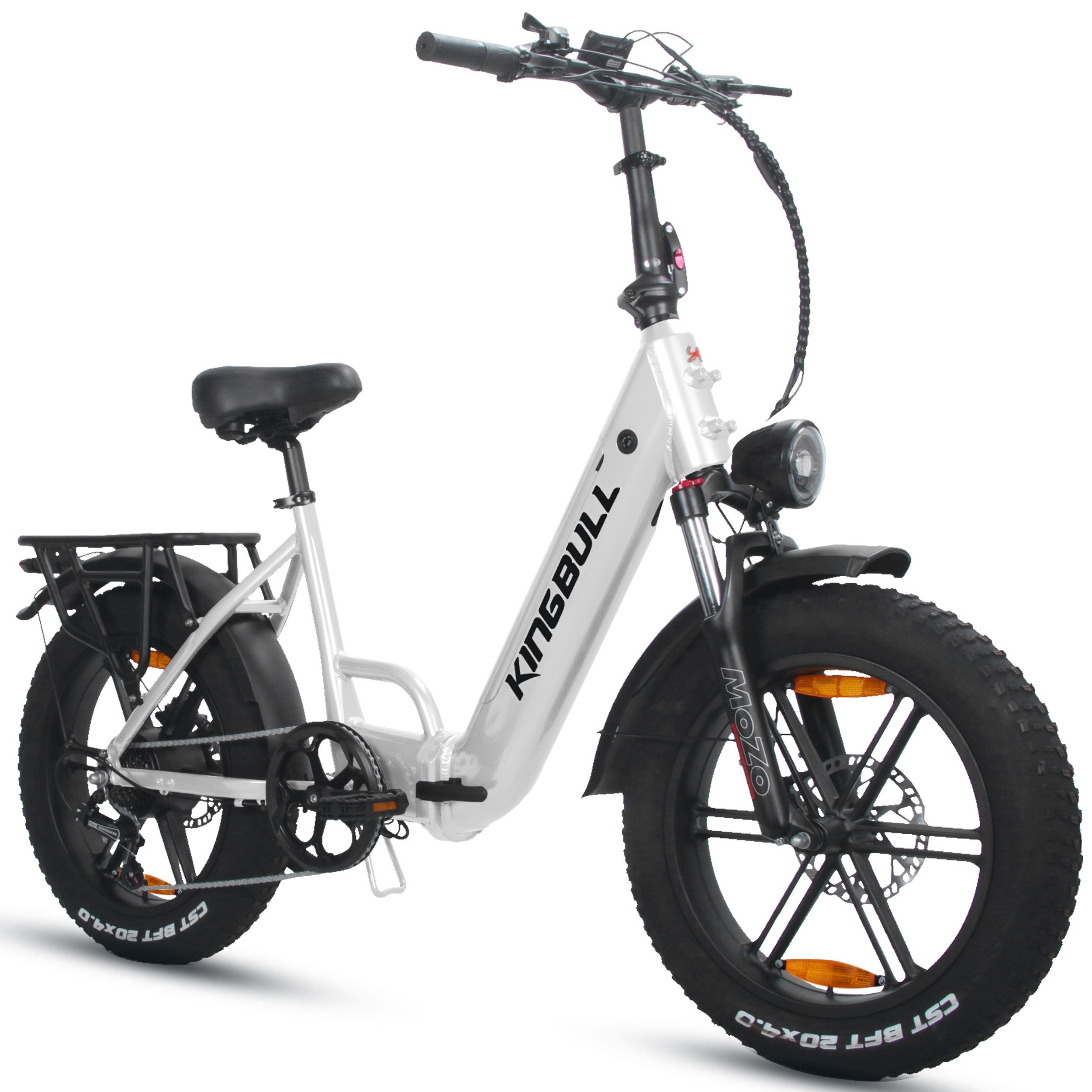 E-Bike Cityrad KLR herren Elektrofahrrad 648WH cityrad 20×4.0 damen 13.5AH max.100km
