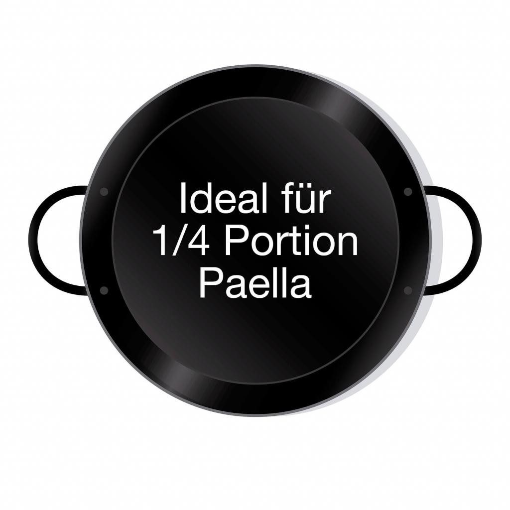 Paella World International Paellapfanne emailiert mit Griffen, in verschiedenen Größen wählbar, Stahl – Bild 4 von 4