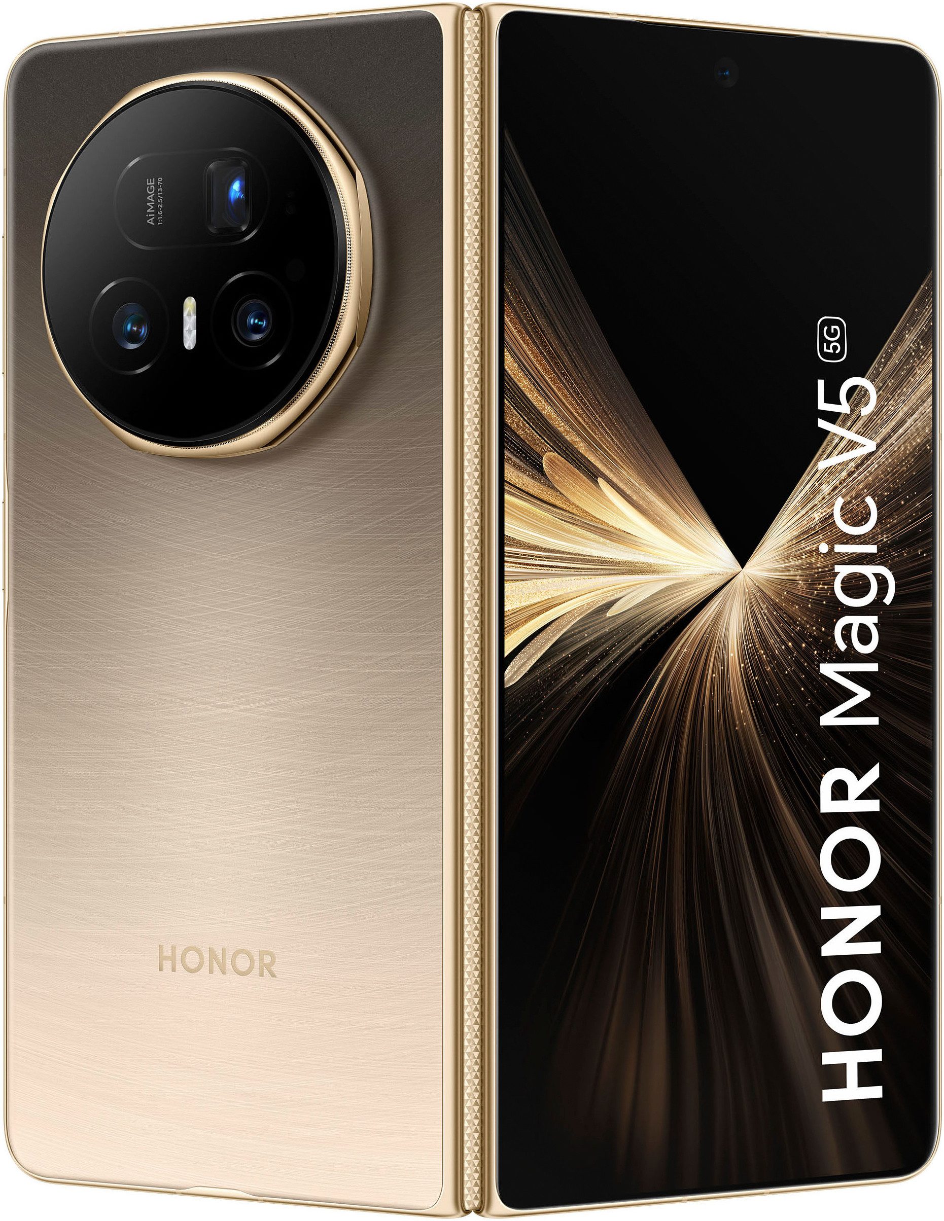 Honor Magic V5 Smartphone (20,19 cm/7,95 Zoll, 512 GB Speicherplatz, 50 MP Kamera)