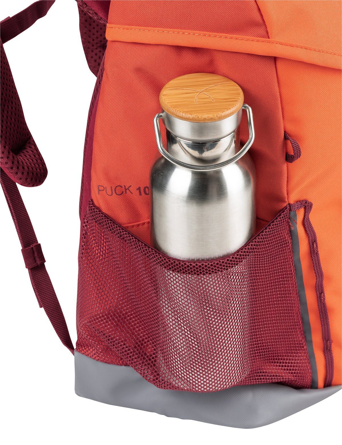 VAUDE Trekkingrucksack Puck 10, Kinderrucksack inklusive Regenhülle und Sitzmatte, 10 Liter