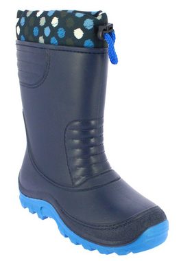 Beck Regenstiefel Nexo mit Warmfutter, Gummistiefel (für Mädchen und Jungen, für warme Füße bei Nässe und Kälte) wasserdicht, sehr kuscheliges Warmfutter