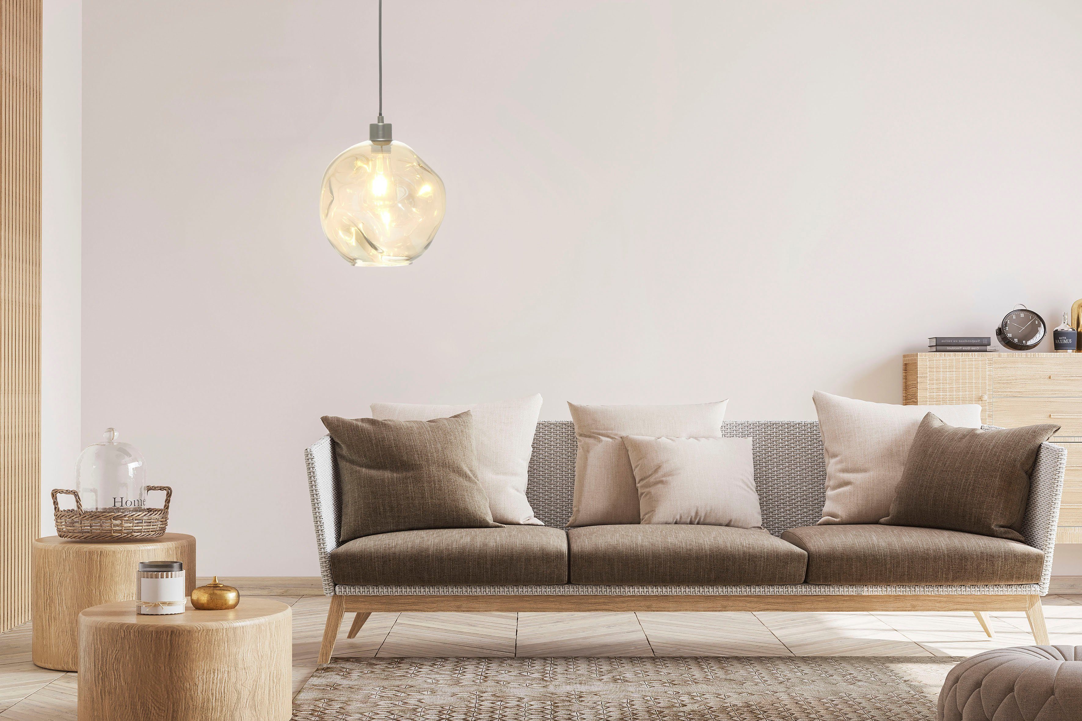 Kayoom Hängeleuchte Natalie, ohne Leuchtmittel, handgefertigt, modern