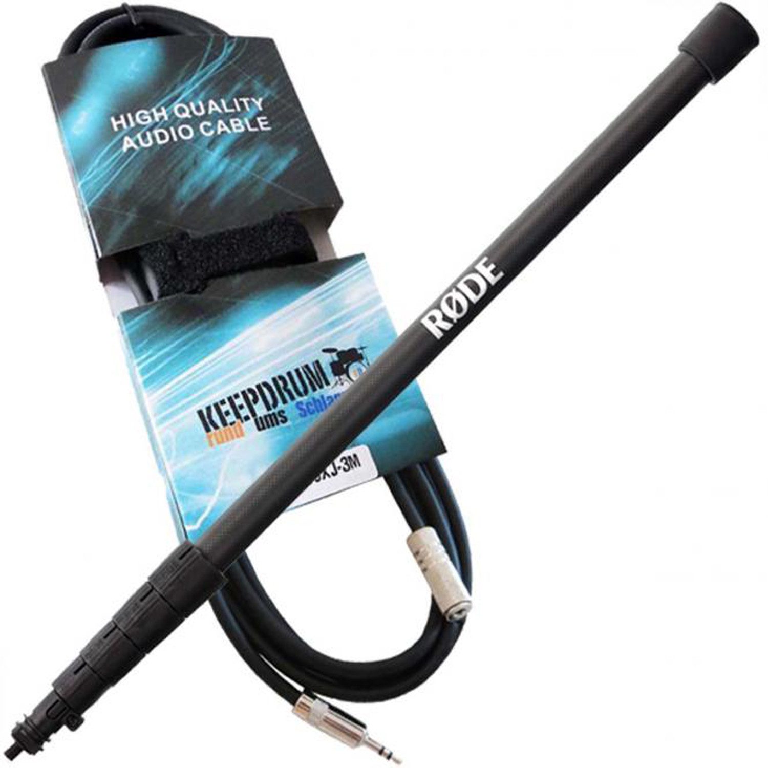 Mikrofon-Halterung Rode BoomPole PRO Tonangel 3m mit Verlängerungskabel