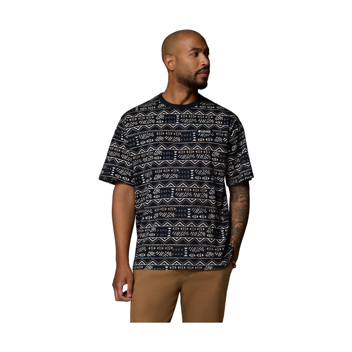 Columbia Kurzarmshirt CSC Heavyweight Printed Tee Lässiges, stylisches T-Shirt mit UV-Schutz für Komfort und Sicherheit