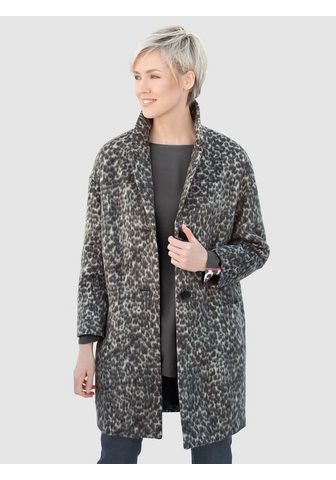 Пальто короткое в красивый Tierfelldes...