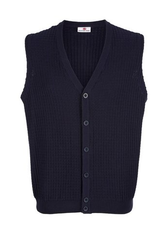 Жилет трикотажный с Strickmuster