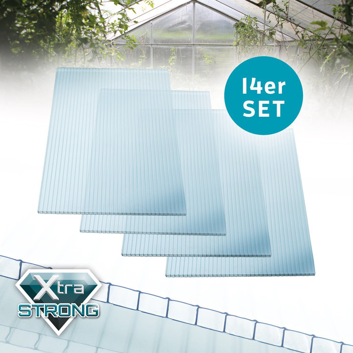 Kaiser plastic Gewächshaus Gewächshaus...