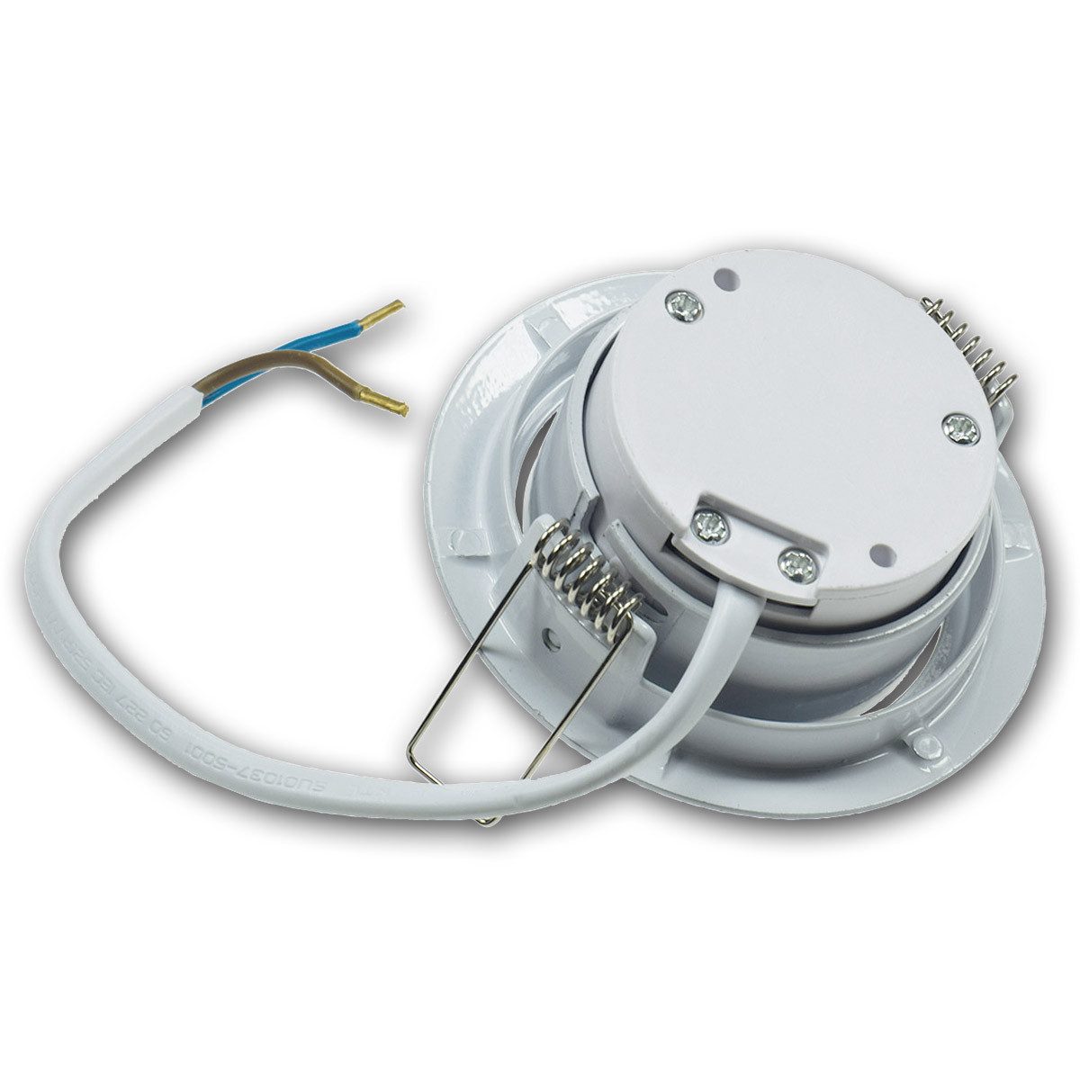 ChiliTec LED Deckenspot Einbaustrahler Flat-32dim Weiß, LED warmweiß 420lm, warmweiß
