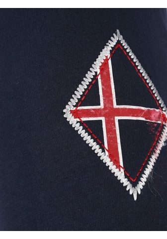 Кофта-поло с Kontrastverarbeitung