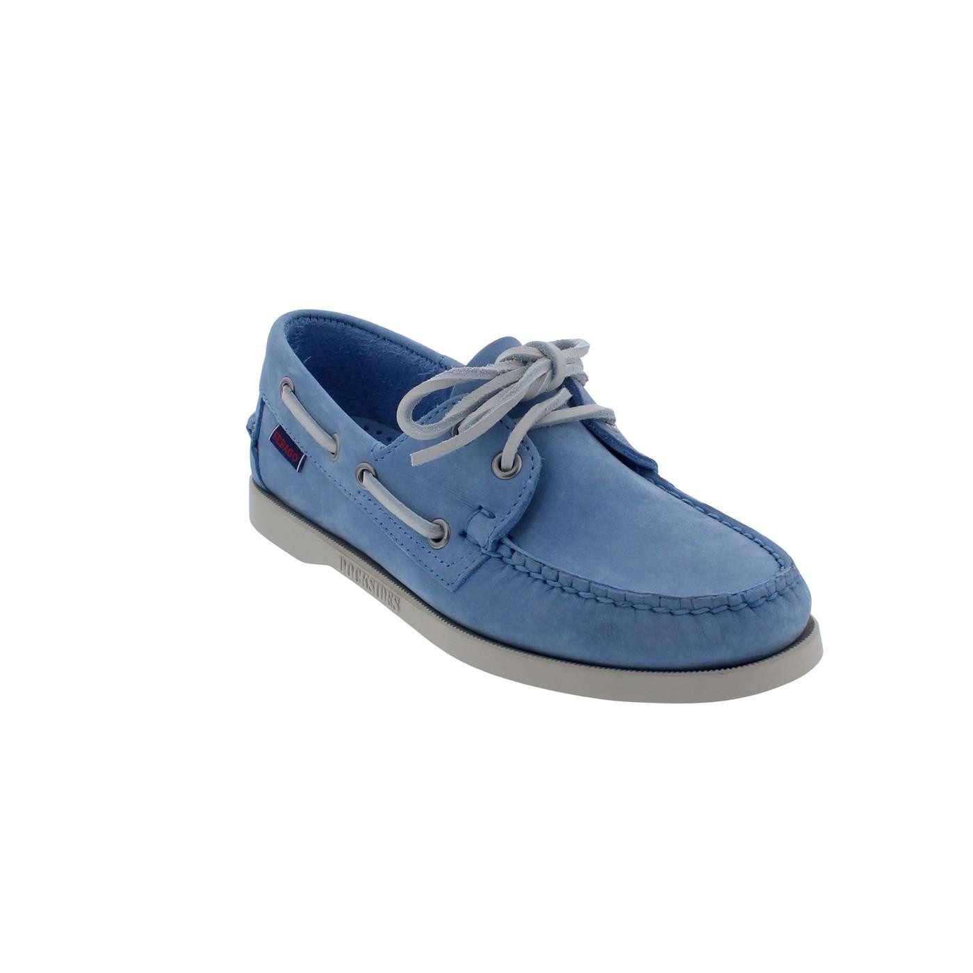 Sebago Sebago Docksides® Portland Nubuck, Woman, Light Blue, 74121SW-981 Bootsschuh