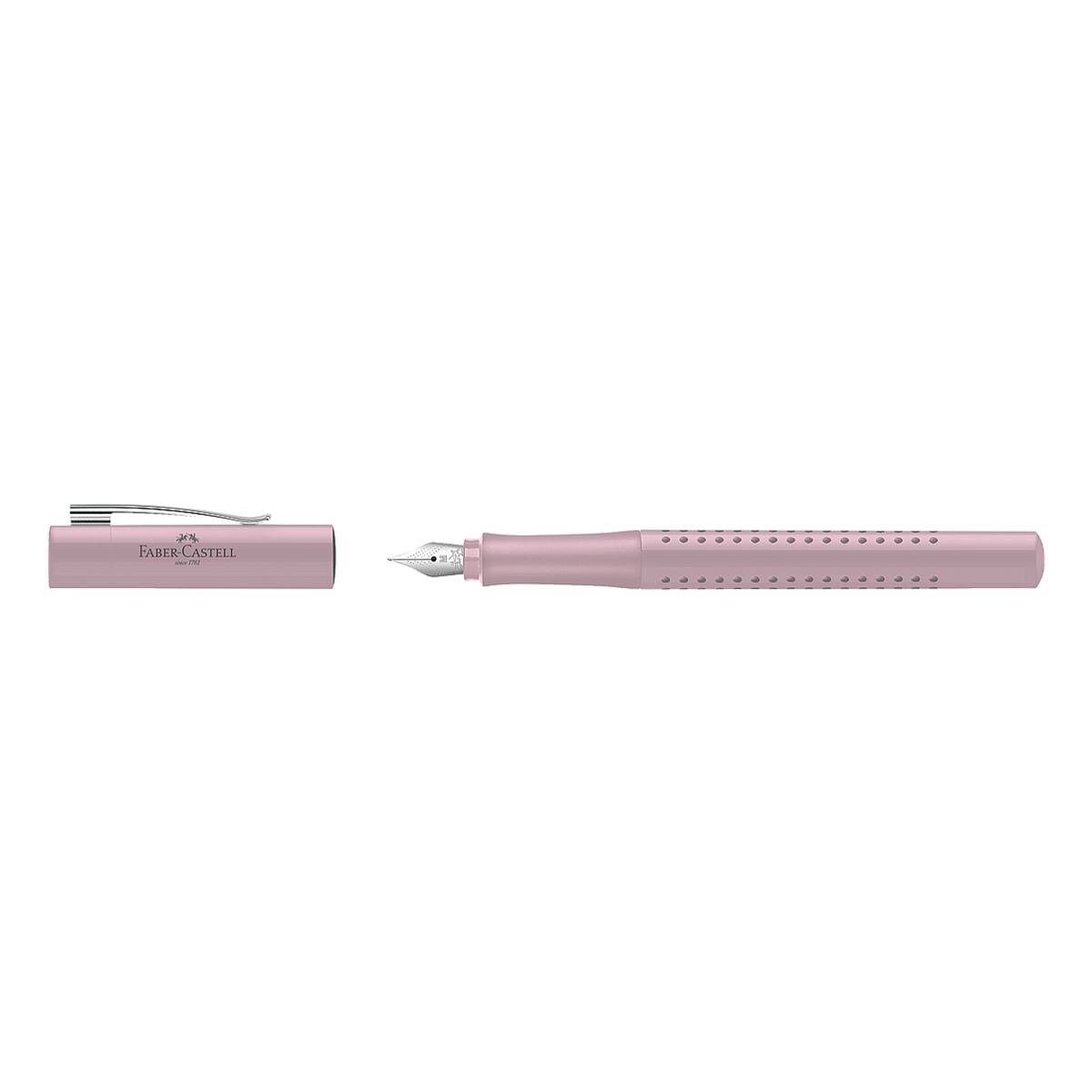 Faber-Castell Füllhalter Grip 2010 M, mit Edelstahlfeder und Soft-Griffzone