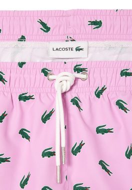 Lacoste Badeshorts Lacoste Herren Badehose SWIMSUIT MH7188 IU9 Rose Rosa