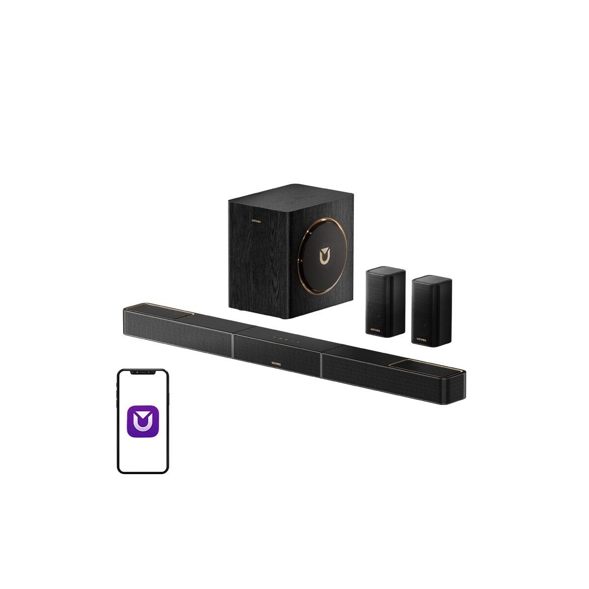 Ultimea Ultimea Skywave X40 5.1.2 Soundbar Bluetooth TV Soundbar